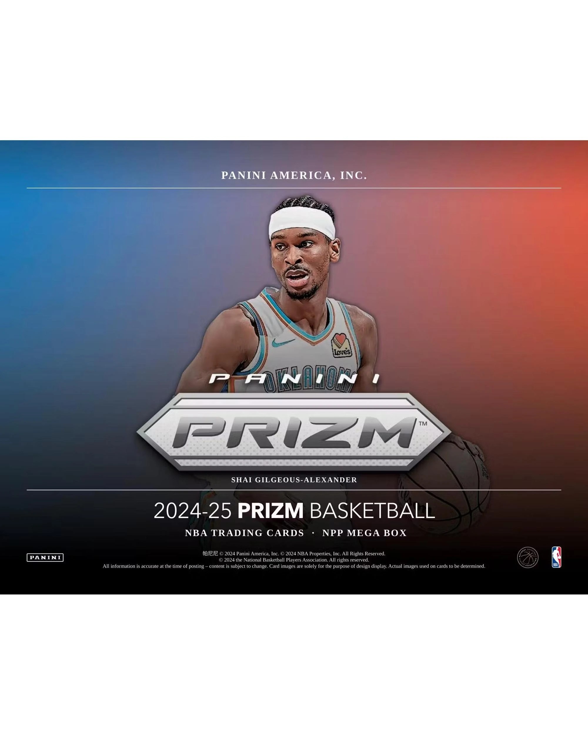 3 Panini 2024/2025 NBA Prizm Basketball Mega Box, 3 of 7