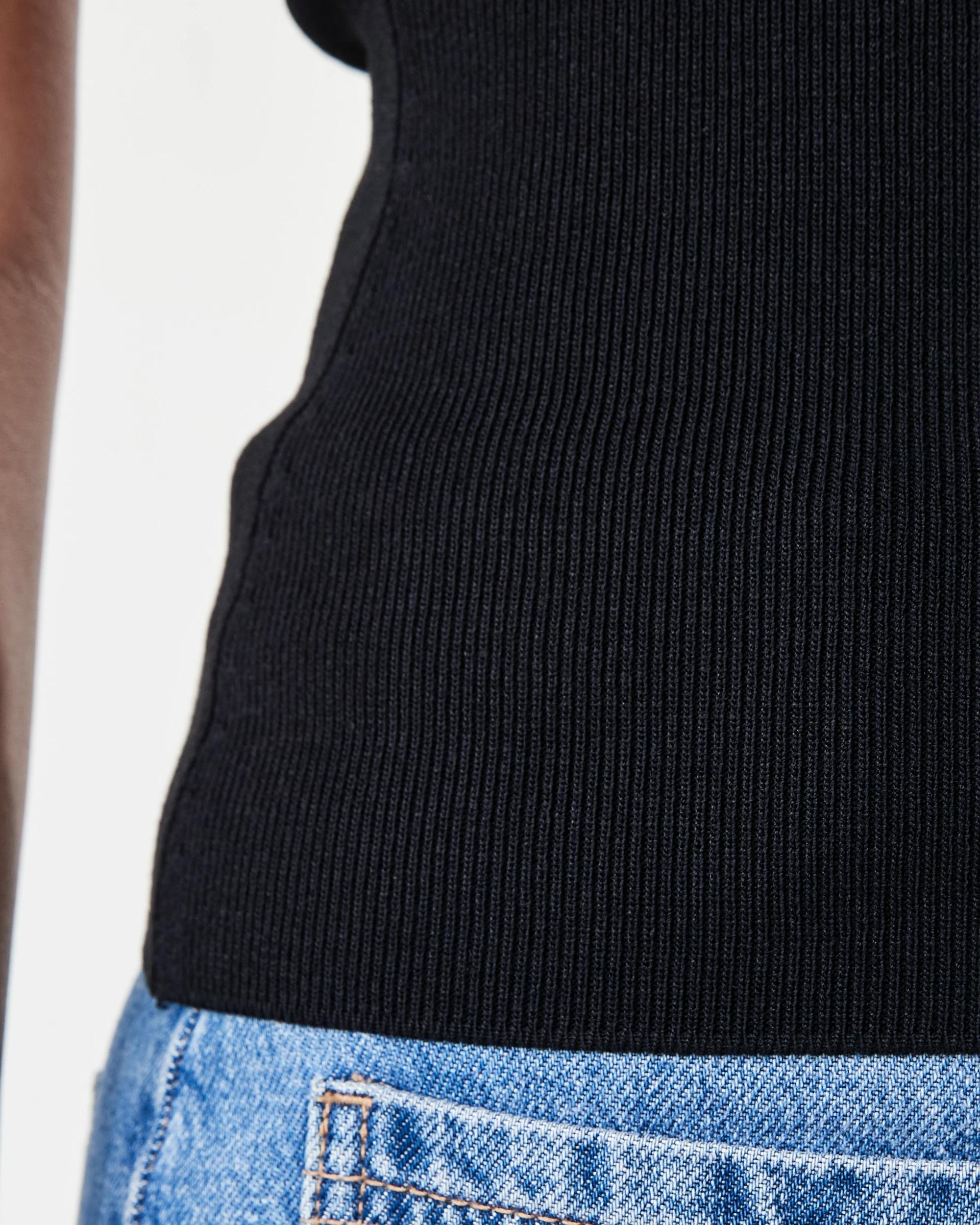 7 Fitted Bandeau Top Black, 7 of 7