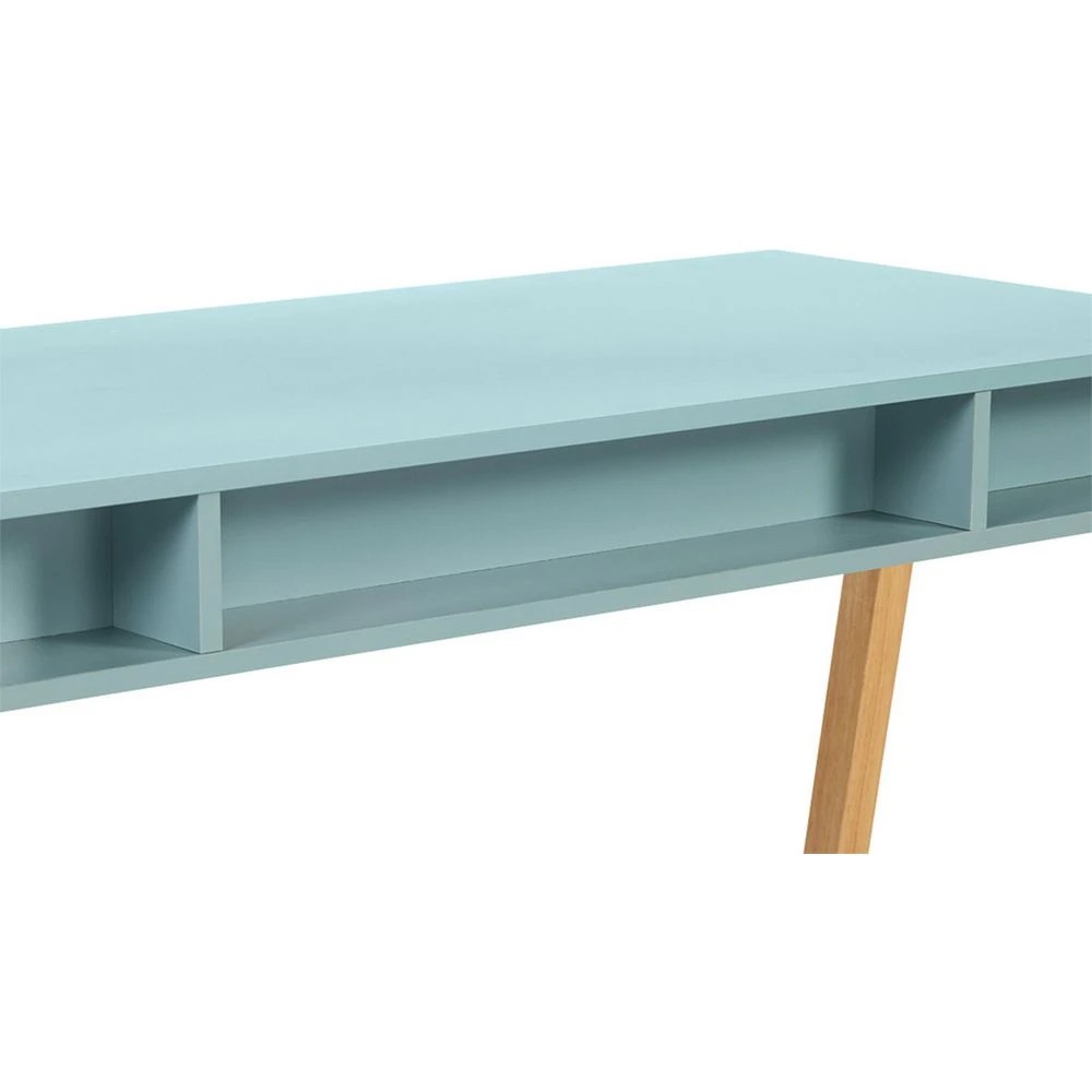 4 Stilford Ribe 2 Drawer 1400mm Desk Green Desks, Tables and Workstations, 4 of 10