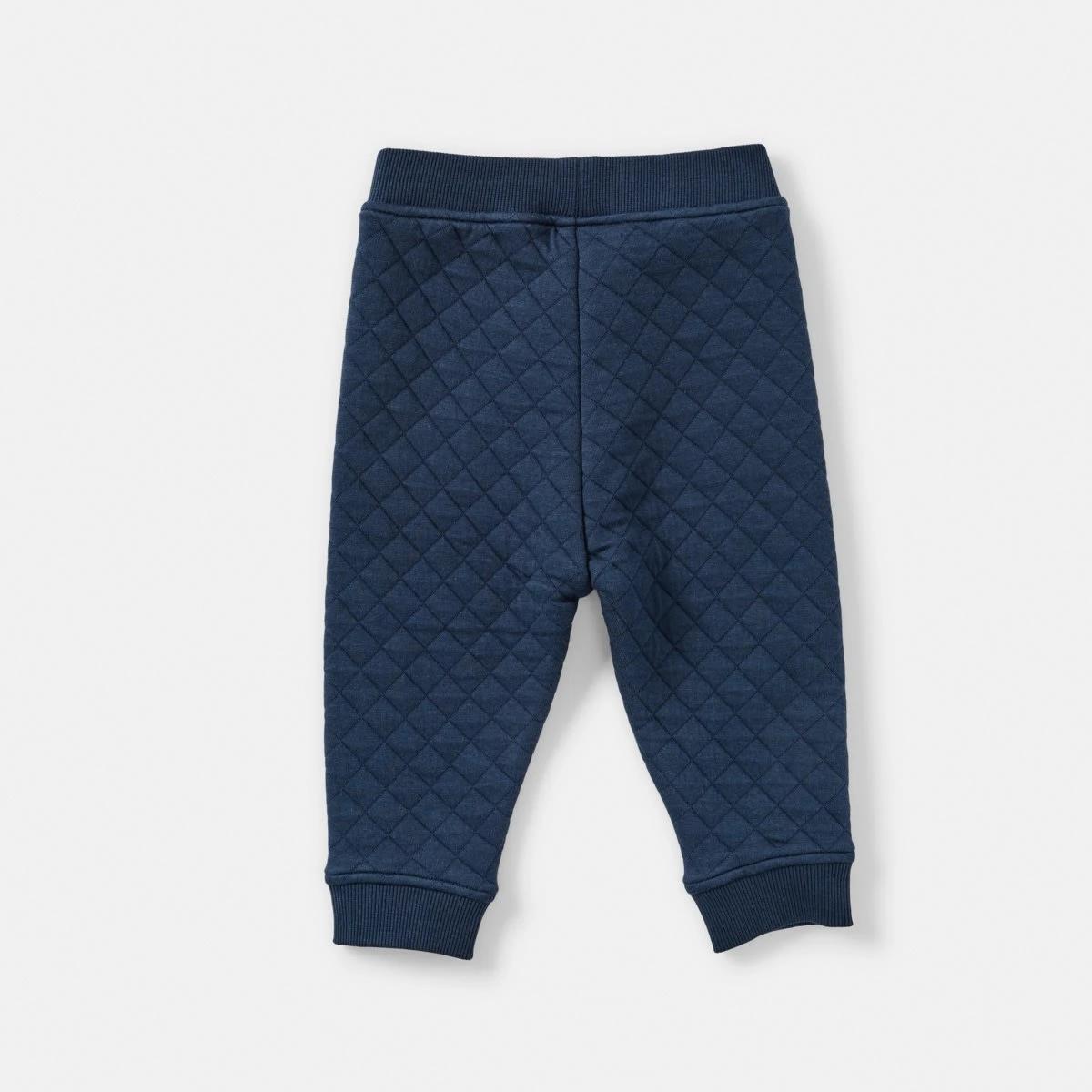 2 Quilted Trackpants Dress Navy, 2 of 3