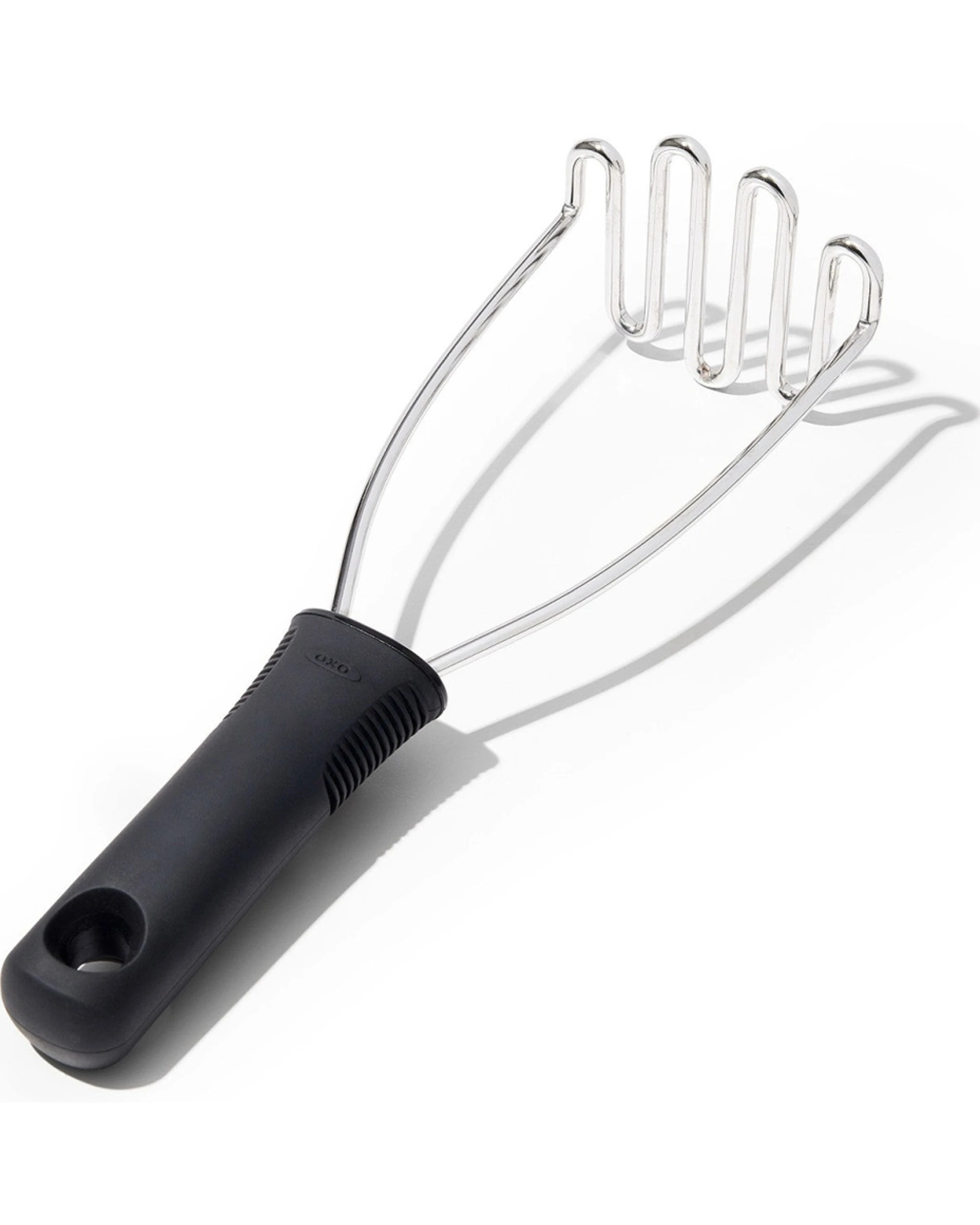 2 Oxo Wire Potato Masher Stainless Steel Head With Soft Non-Slip Handle - Silver, 2 of 5