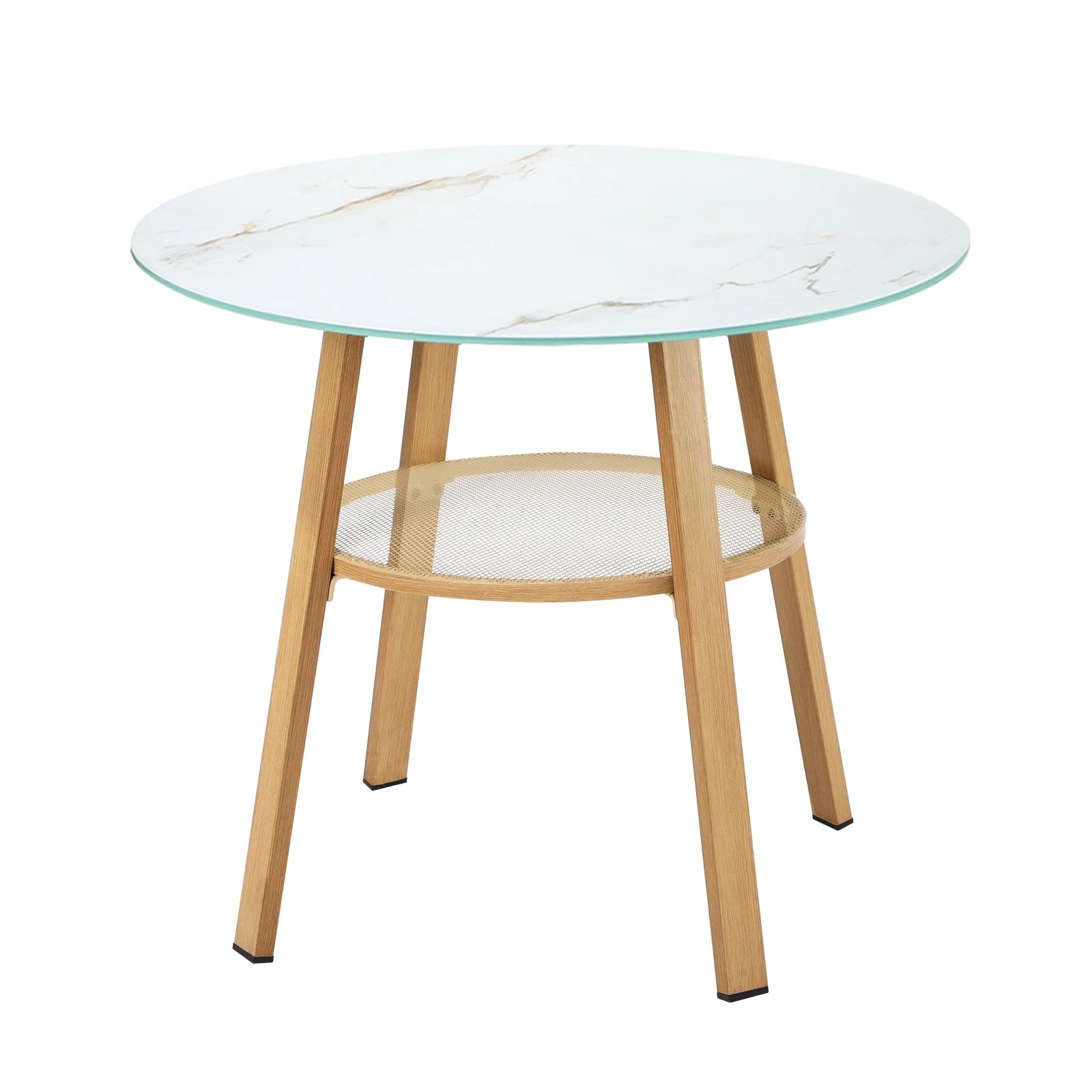 6 Livsip 5pcs Outdoor Dining Setting Patio Furniture Set 90cm Table Lounge Chairs
 - Multi, 6 of 8