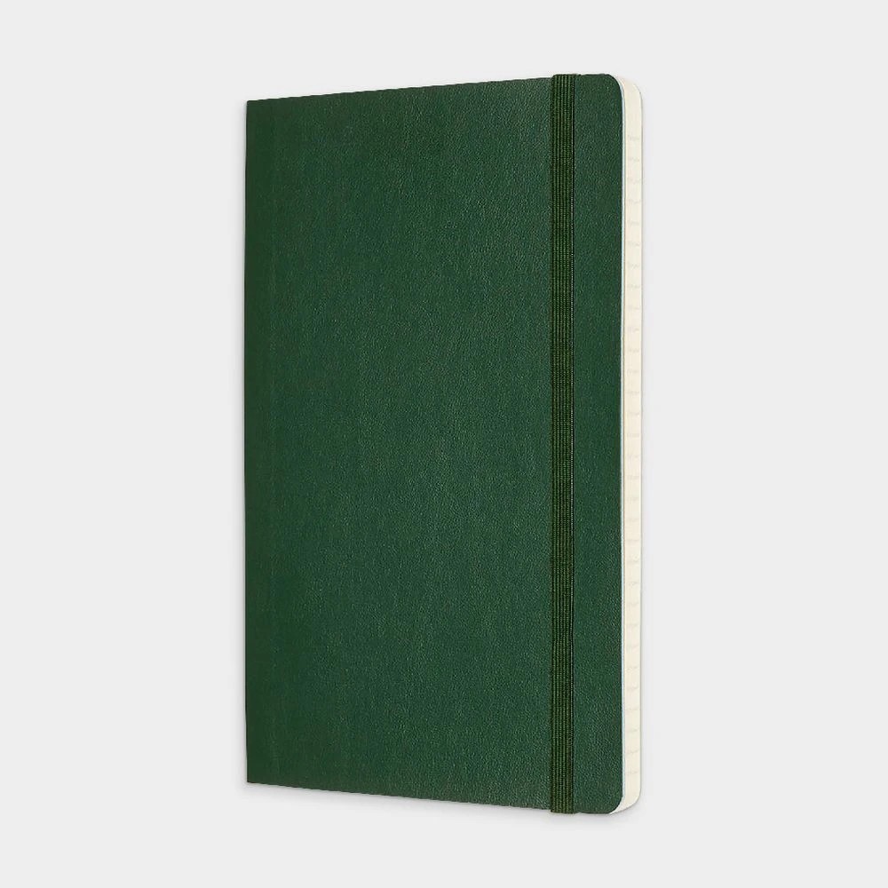 6 Moleskine Classic Soft Cover Ruled Notebook Myrtle Green, 6 of 9