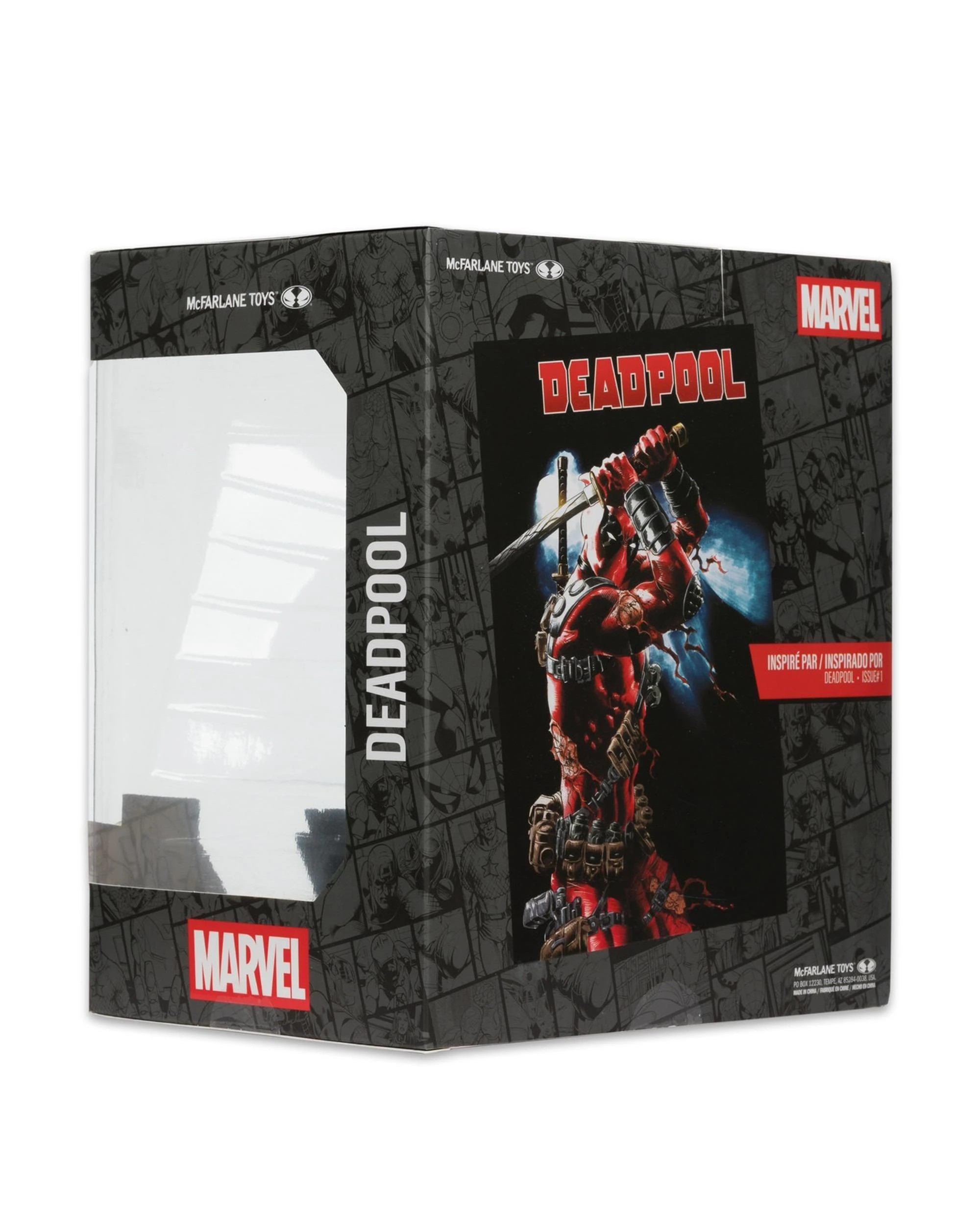 9 Marvel Collection Deadpool #1 Deadpool 1:10 Scale Figure, 9 of 9