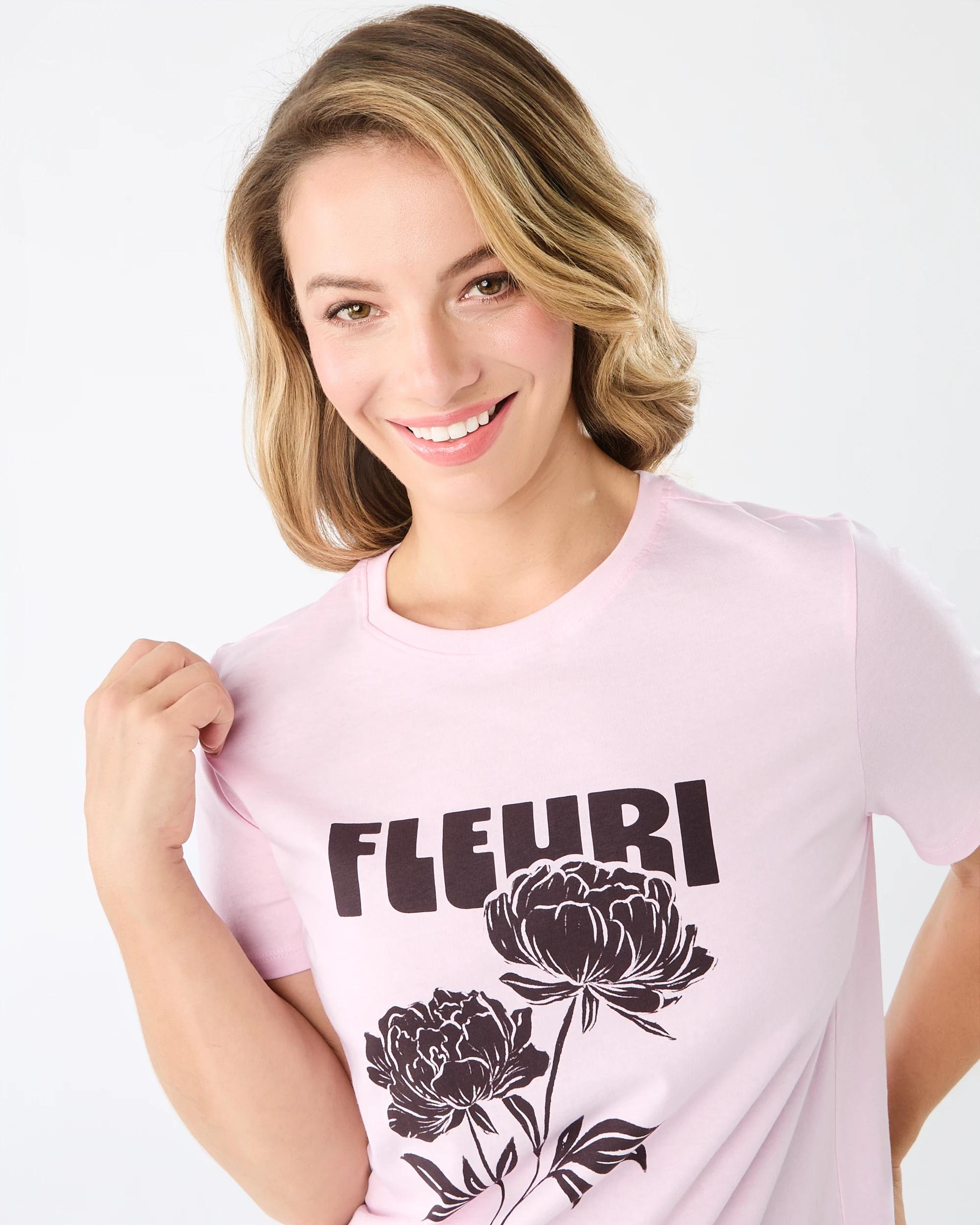 4 Short Sleeve Printed T-shirt Bloom, 4 of 6