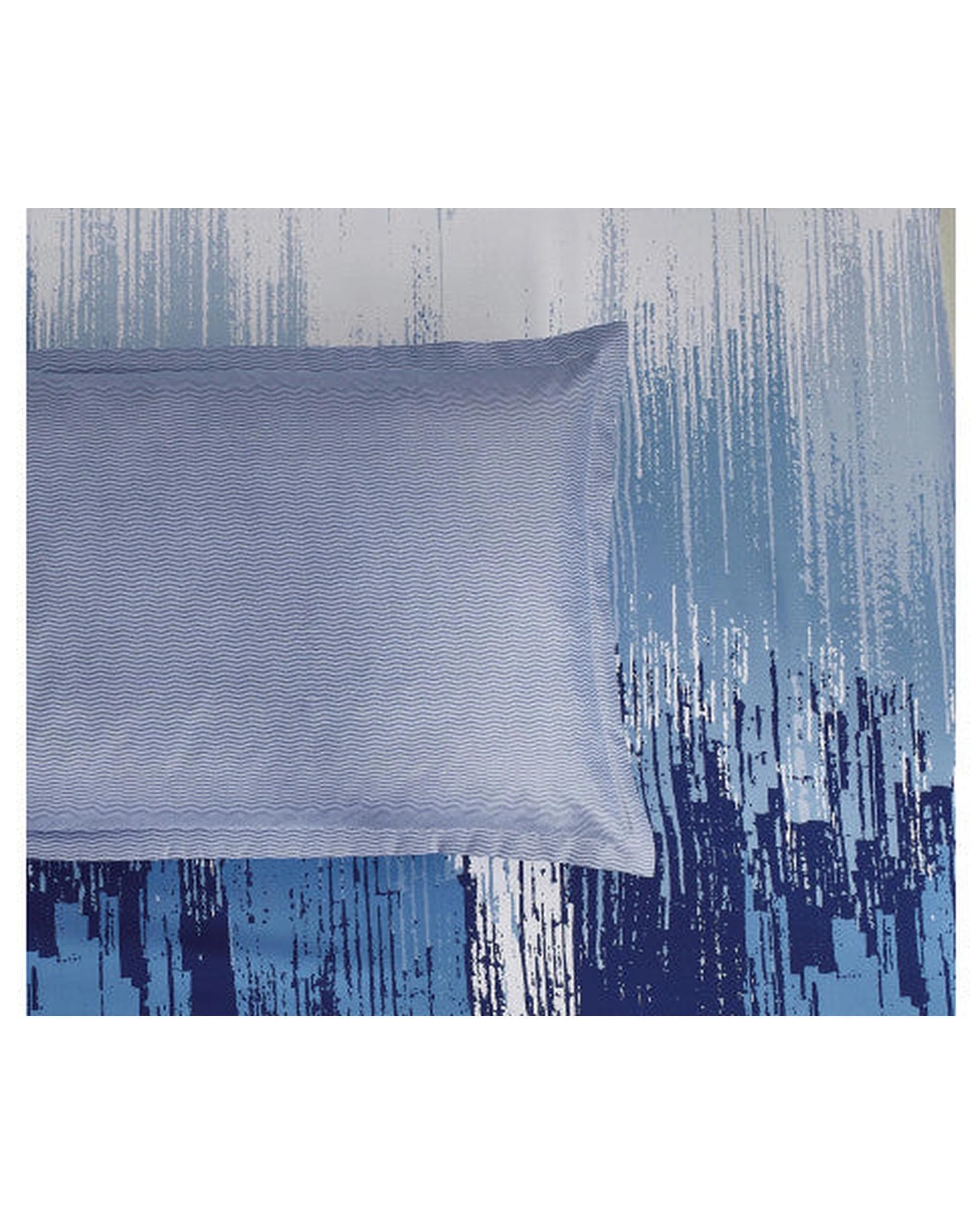 4 GIOIA CASA Chavez microfiber reversible quilt cover  - King - Blue, 4 of 6