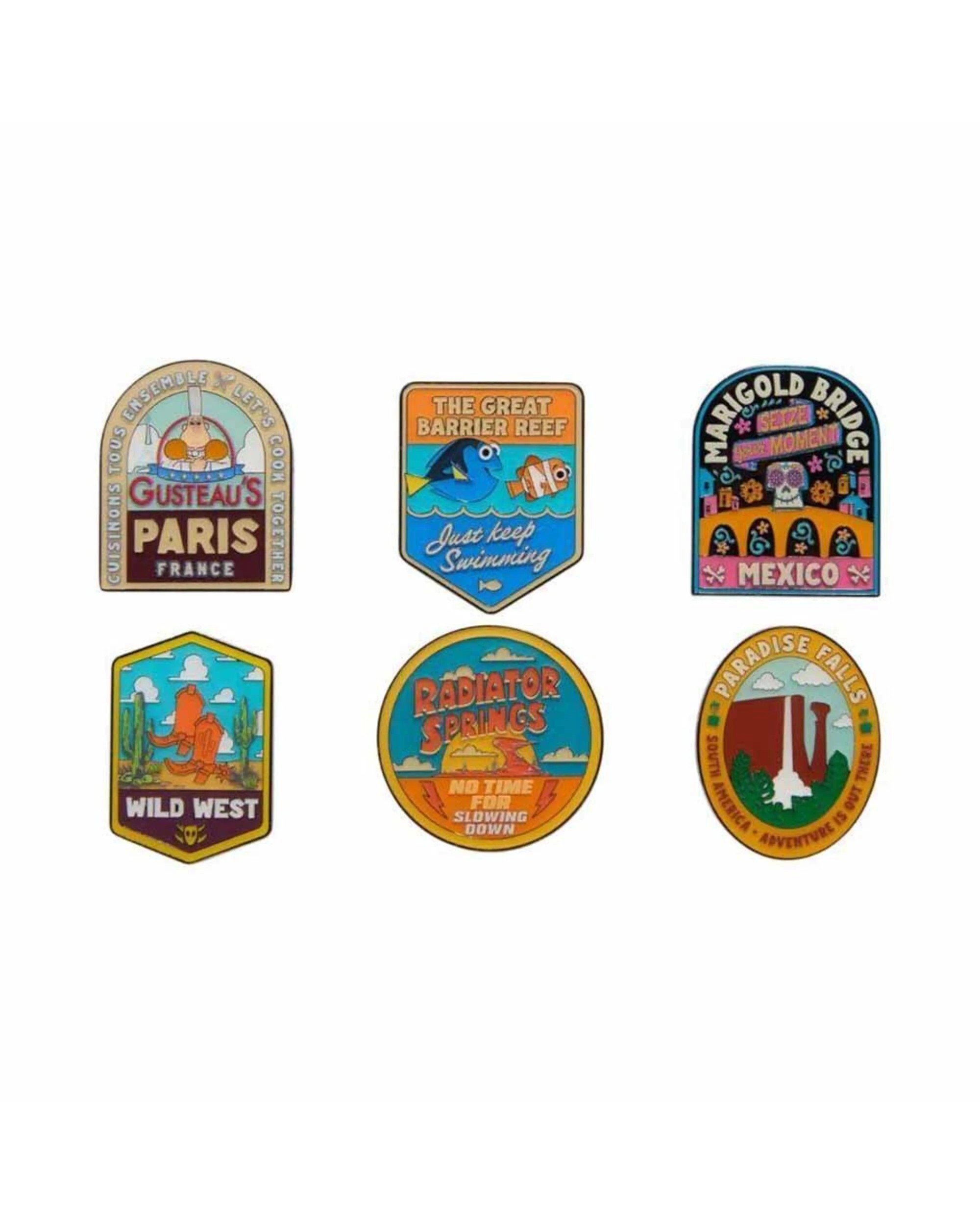 2 Pixar - National Parks Mystery Pin Badge Blind Box (Single Box), 2 of 2