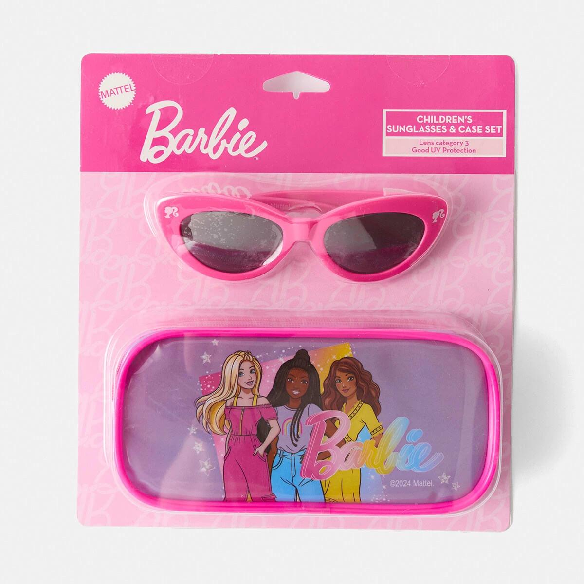 4 Barbie License Children's Sunglasses and Case Set Barbie, 4 of 4