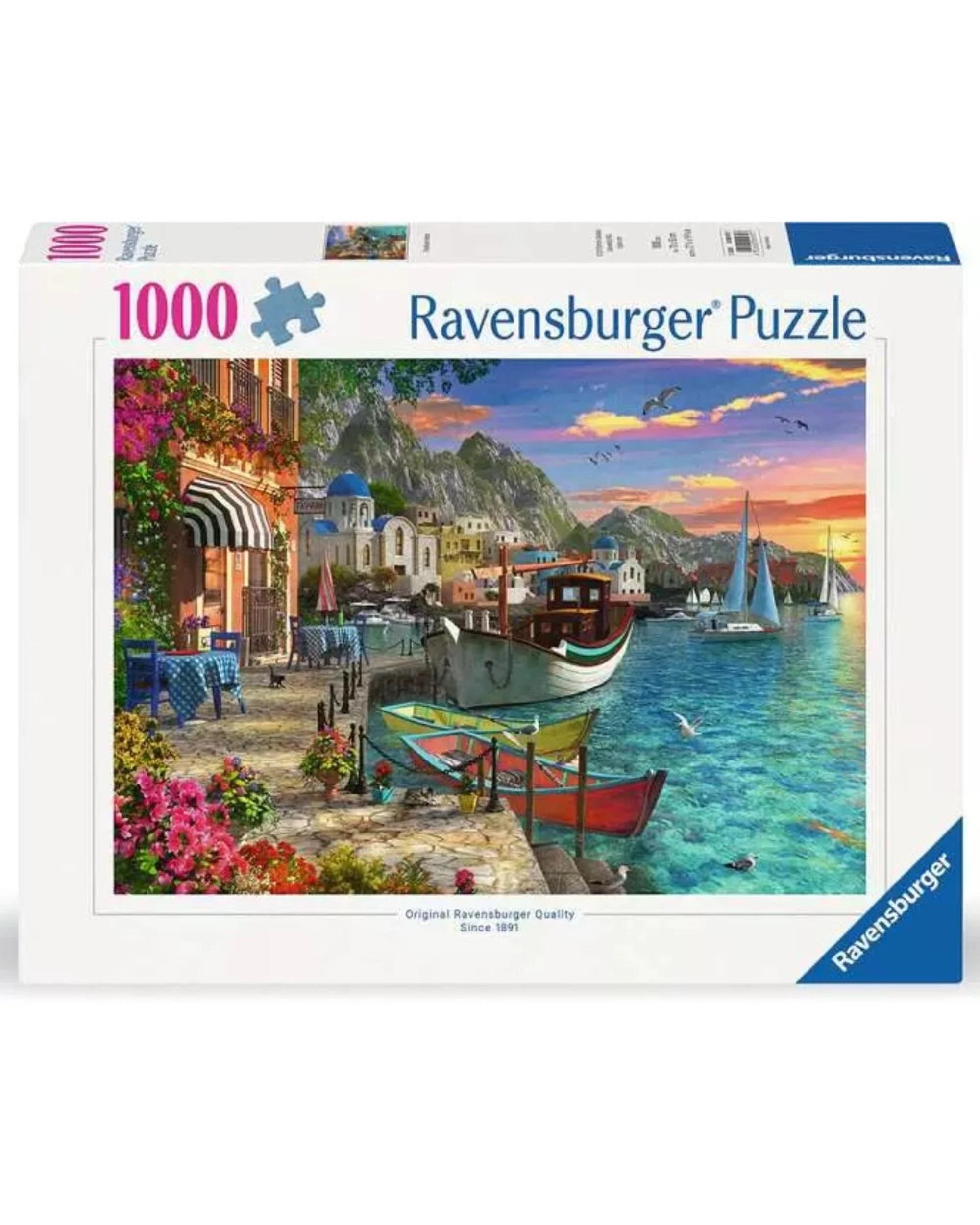 1 Ravensburger Grandiose Greece 1000 Piece Jigsaw Puzzle, 1 of 2