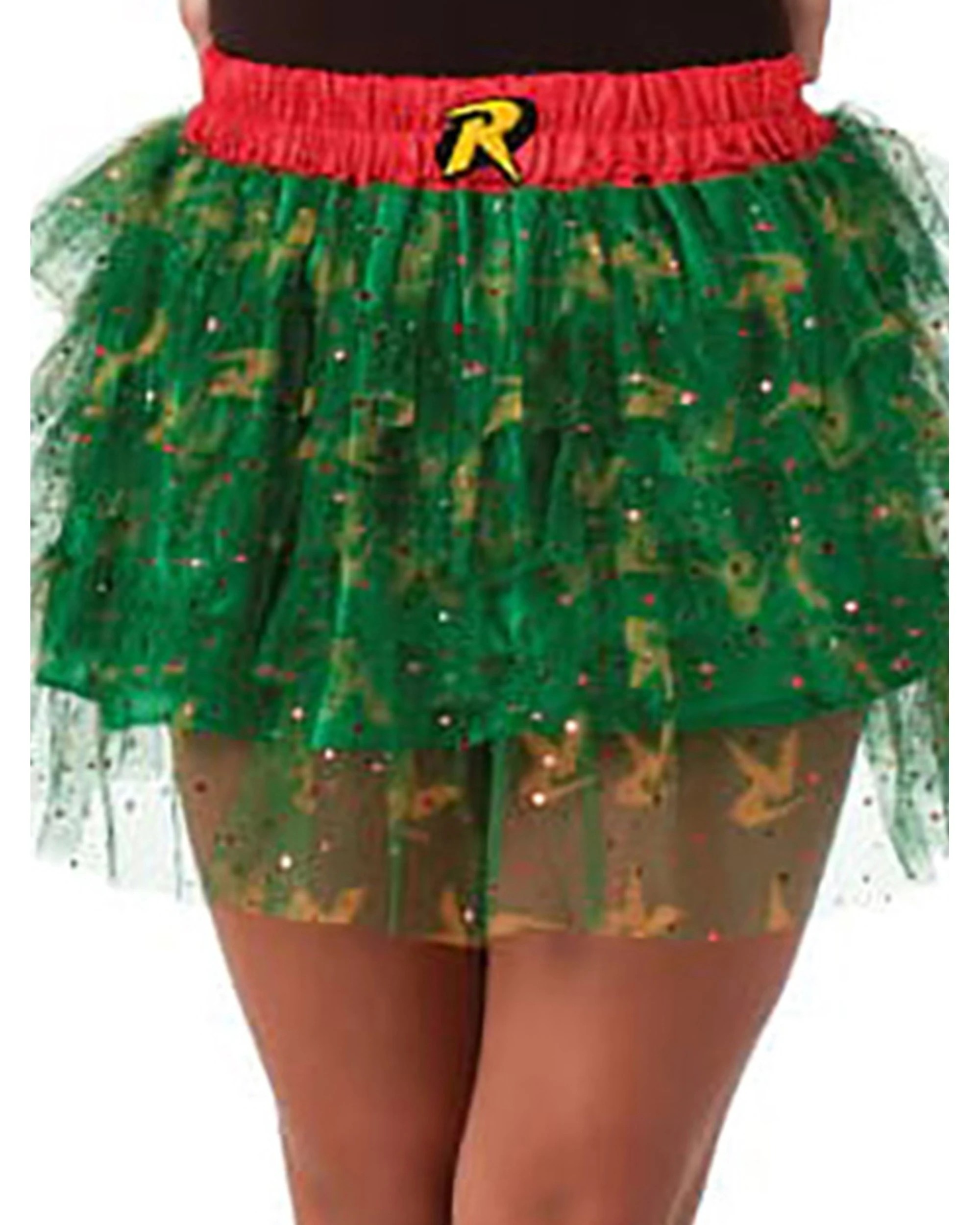 2 Dc Comics Robin Skirt With Sequins Teen Size Standard - Multi, 2 of 2