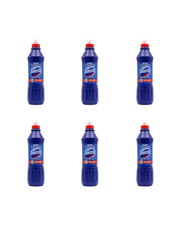 Domestos Multipurpose Bleach Cleaner Original 6 Pack 750ml - Blue