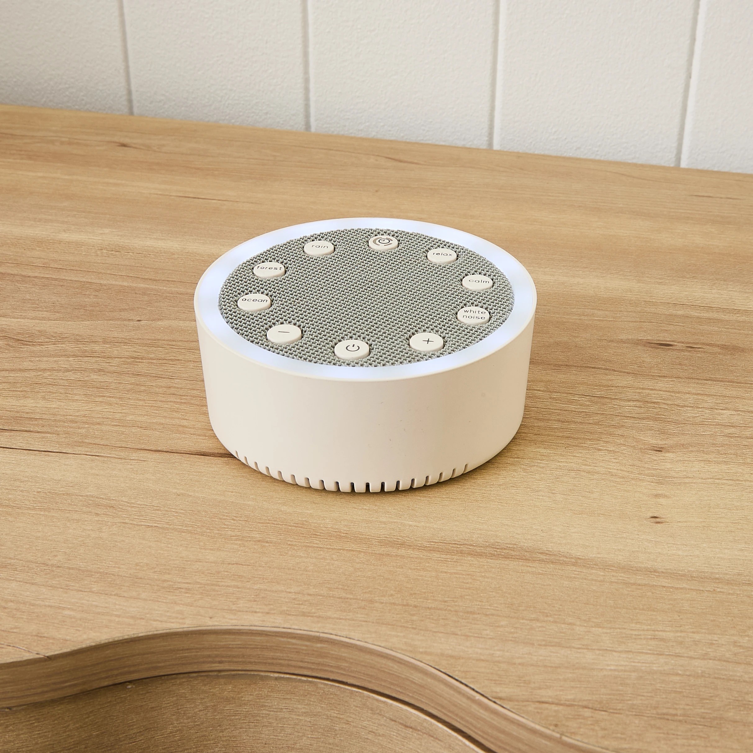 1 White Noise Speaker with Light, 1 of 8