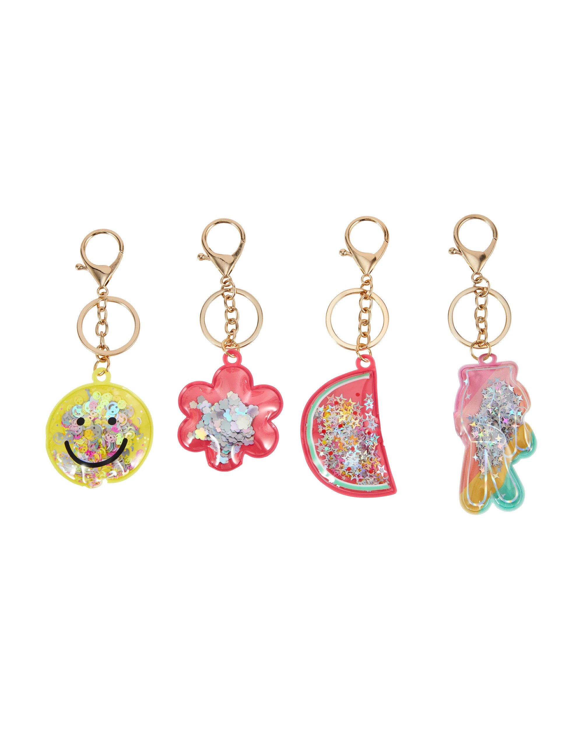 1 4 Piece Icon Keychains, 1 of 2