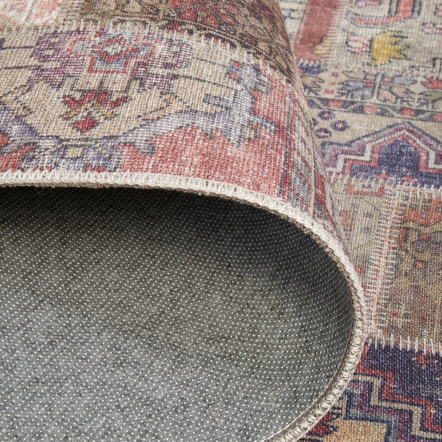 9 Common Ground Rugs Bazaar 178 300x80cm - Medium Runner Rug - Beige, 9 of 9