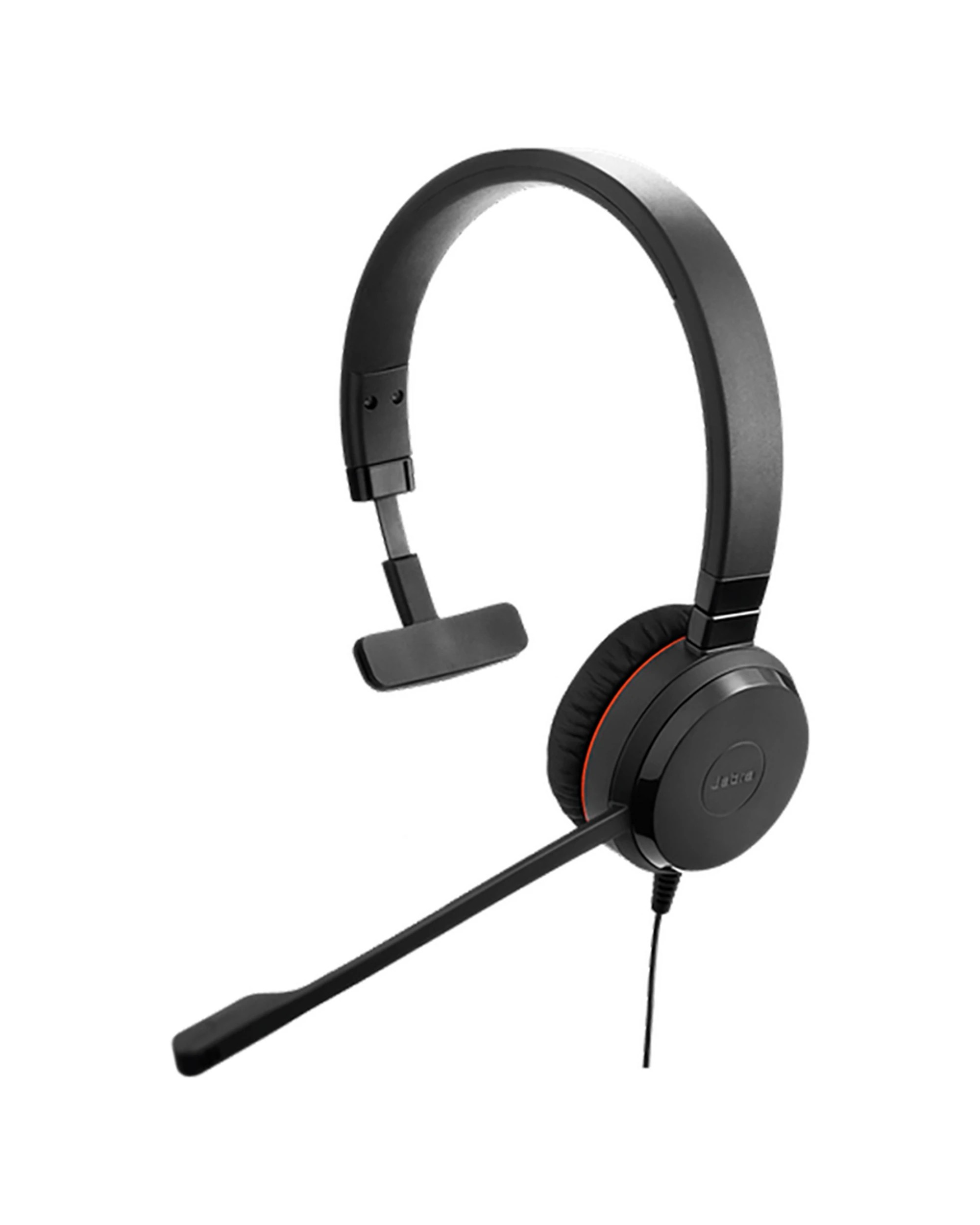 2 Jabra Evolve Mono USB-A Headset Noise Cancelling Office Headset Corded
 - black, 2 of 4