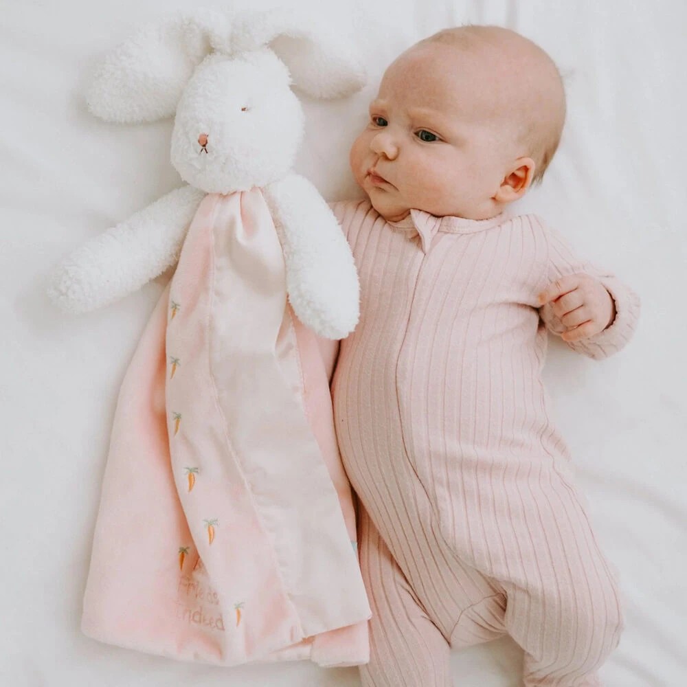 10 Bunnies by the Bay - Buddy Blanket Blossom Bunny 40cm - Birth+ - Pink, 10 of 10