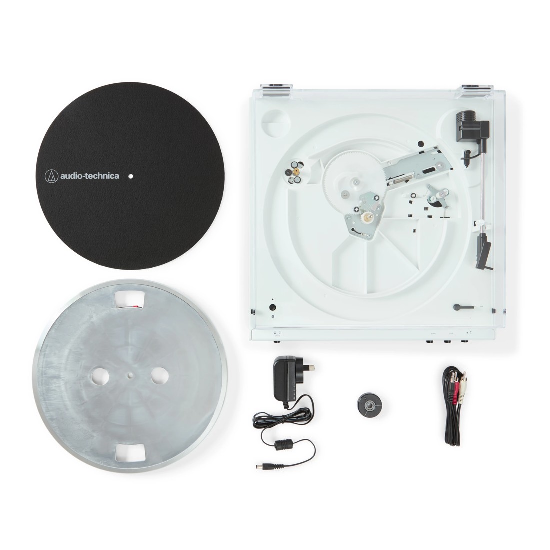 9 Audio-Technica Belt Drive Turntable with Bluetooth Connectivity - White, 9 of 11