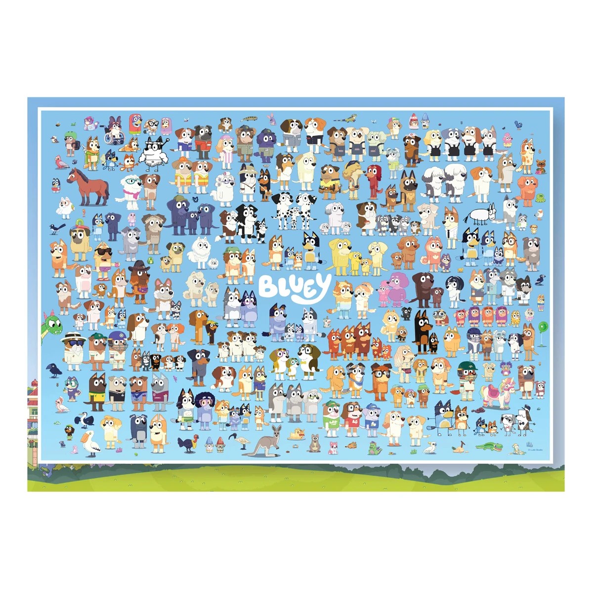 3 500 Piece Bluey Puzzle Set, 3 of 3