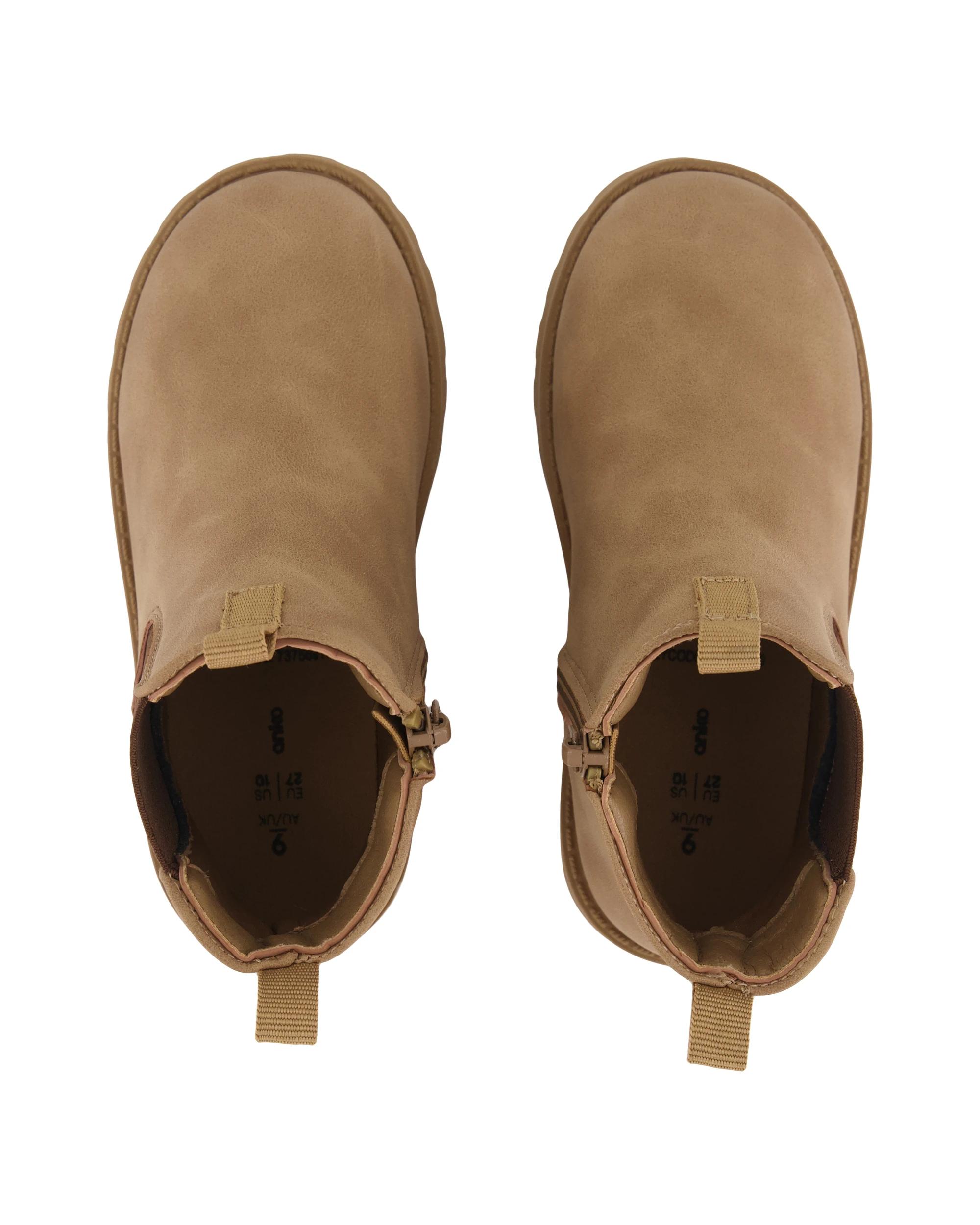 2 Junior Boots Tan, 2 of 5