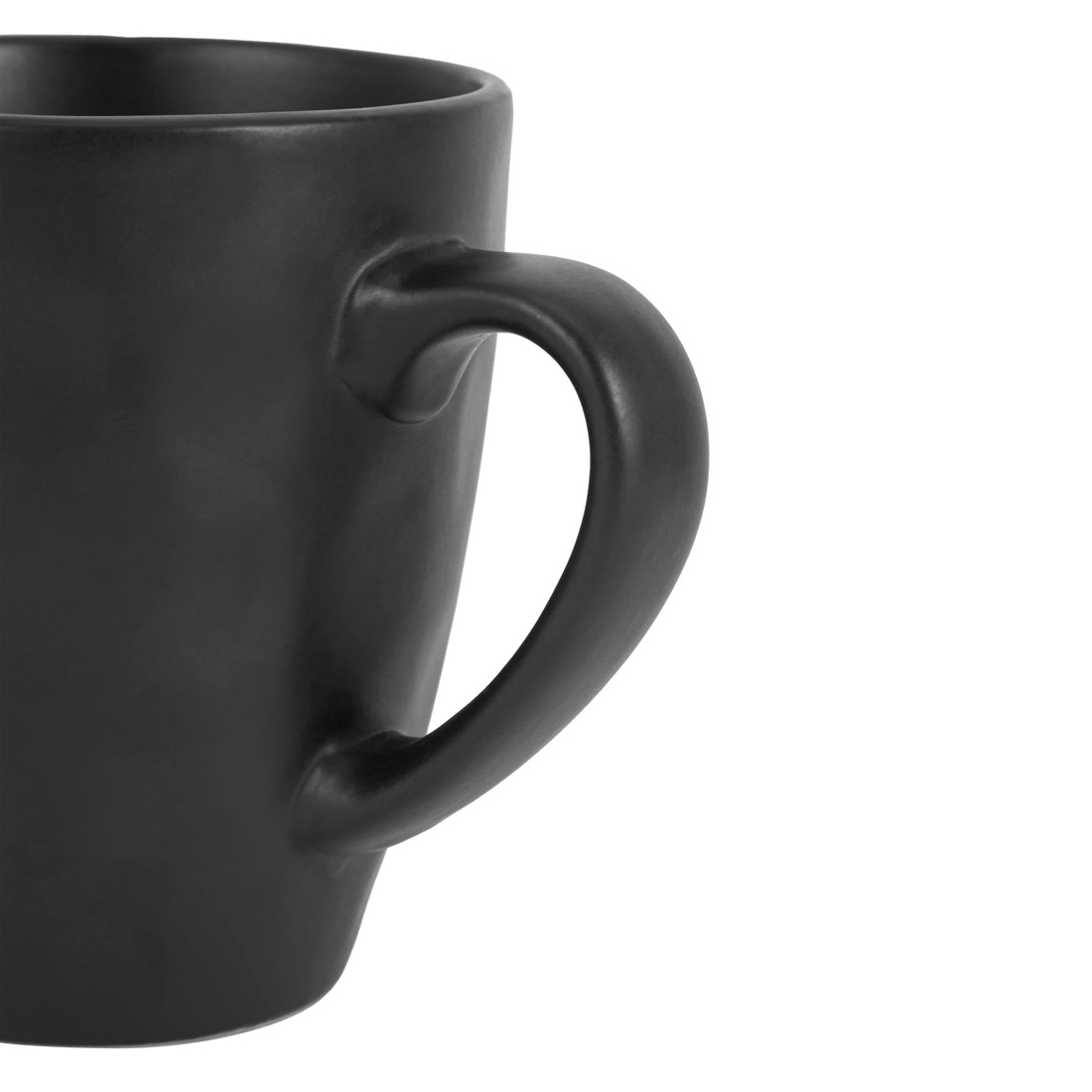 4 Hammered Black Mug, 4 of 6