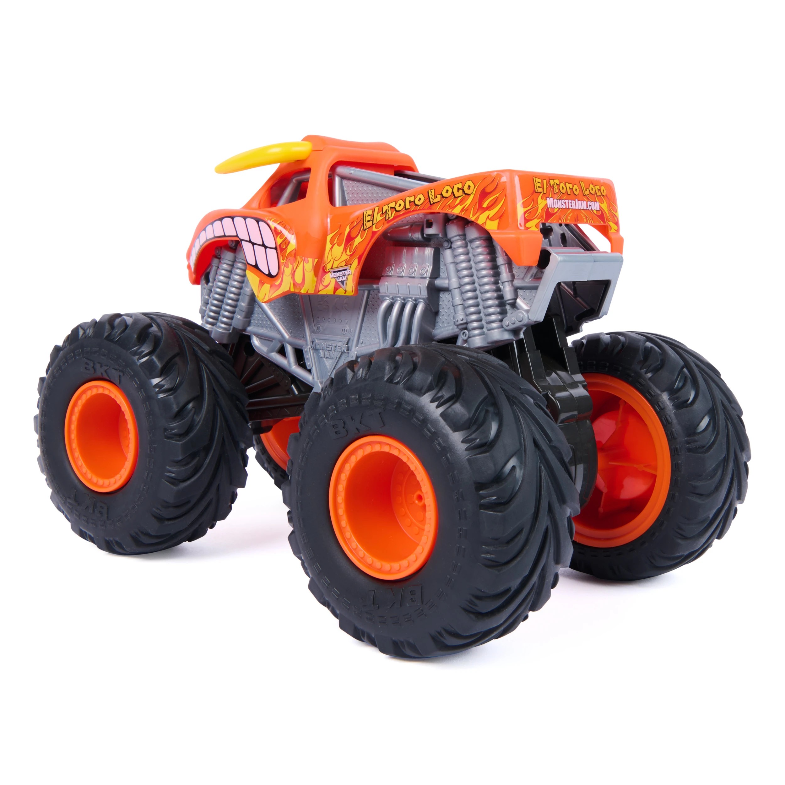 3 Monster Jam Official El Toro Loco Rev N' Roar Monster Truck, 3 of 7