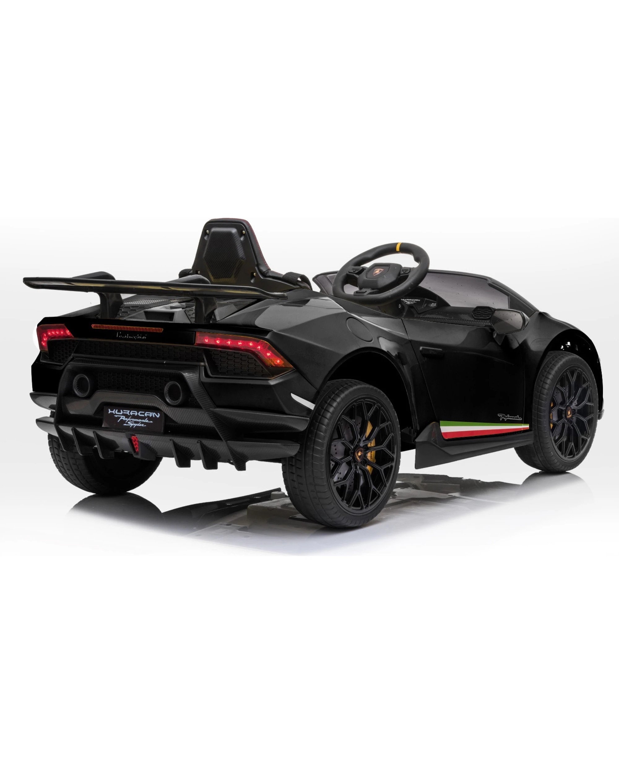 2 Kahuna Lamborghini Performante Kids Electric Ride On Car Black, 2 of 10