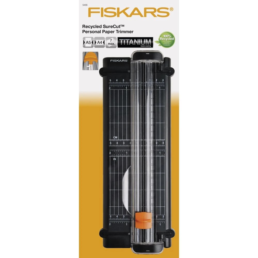 2 Fiskars A5 SureCut Paper Trimmer 22cm, 2 of 3