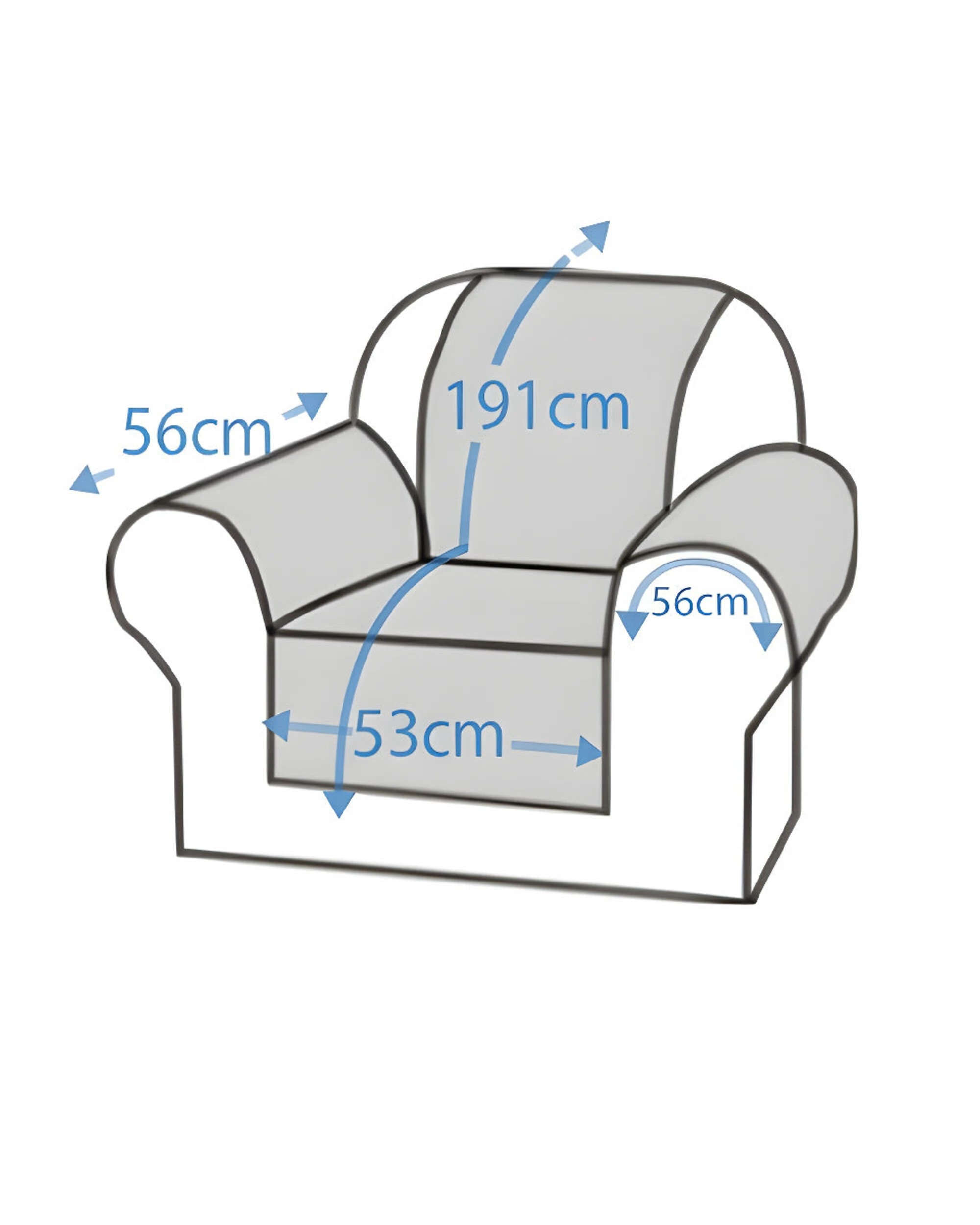5 Smarcute 1 Seater Quilted Reversible Pet Friendly Sofa Cover with Straps - Green, 5 of 5