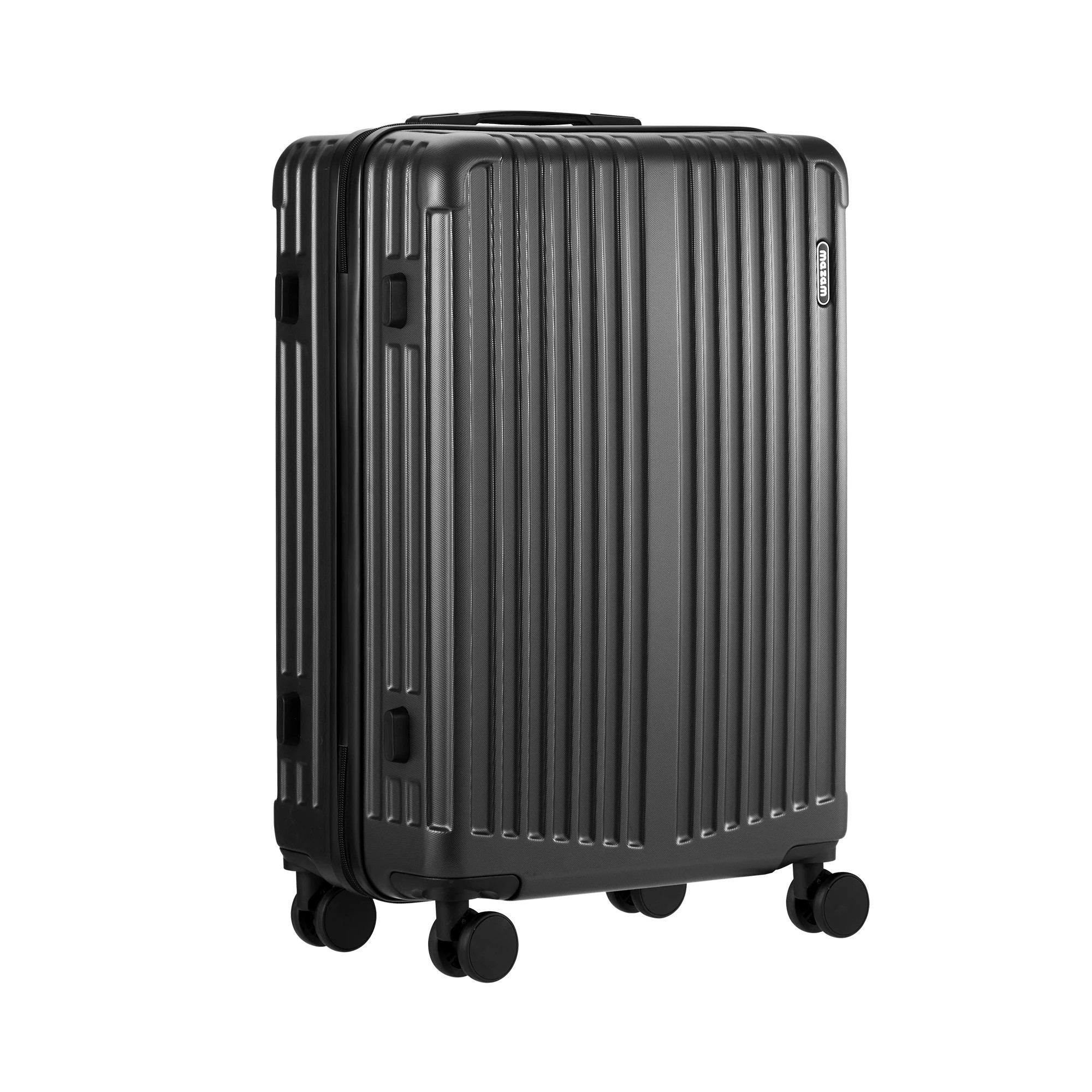 6 Mazam 28" Luggage Suitcase TSA Lock  ABS Case - Grey, 6 of 9