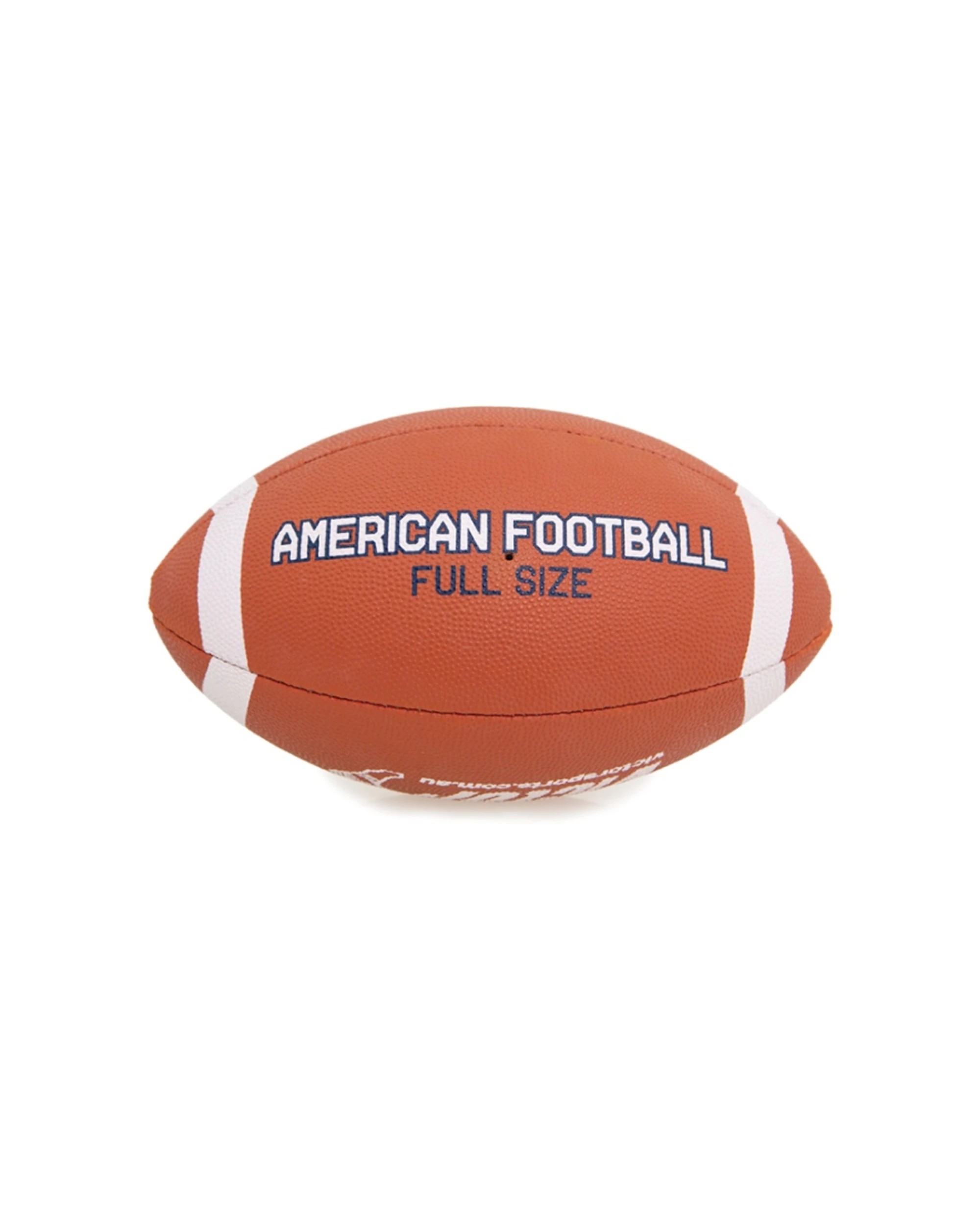 2 Victor Sports American Football Mini Synthetic Rubber Grippy Ball - Orange, 2 of 4