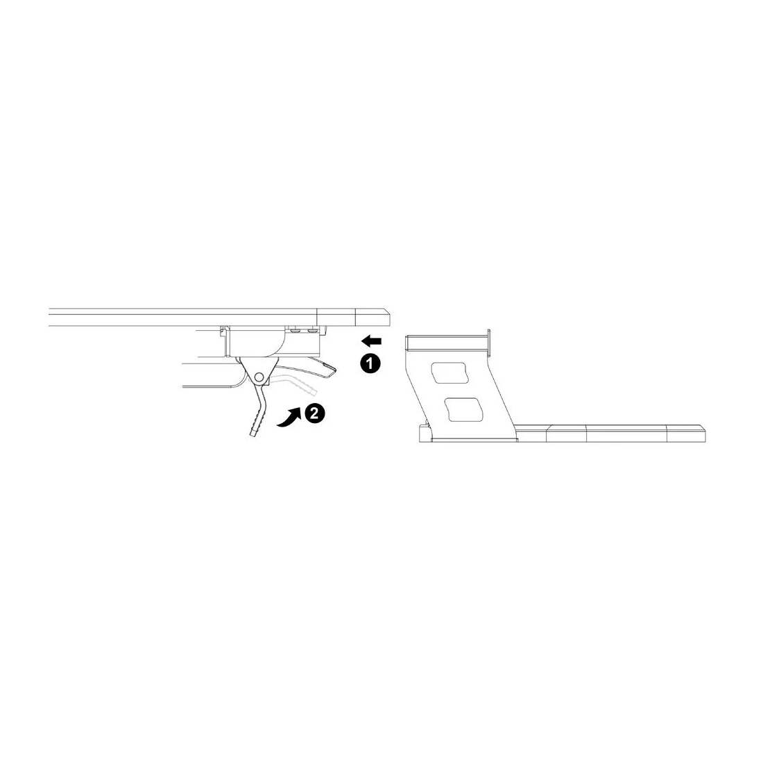 9 Matrix Sit Stand Desk Large Black, 9 of 10