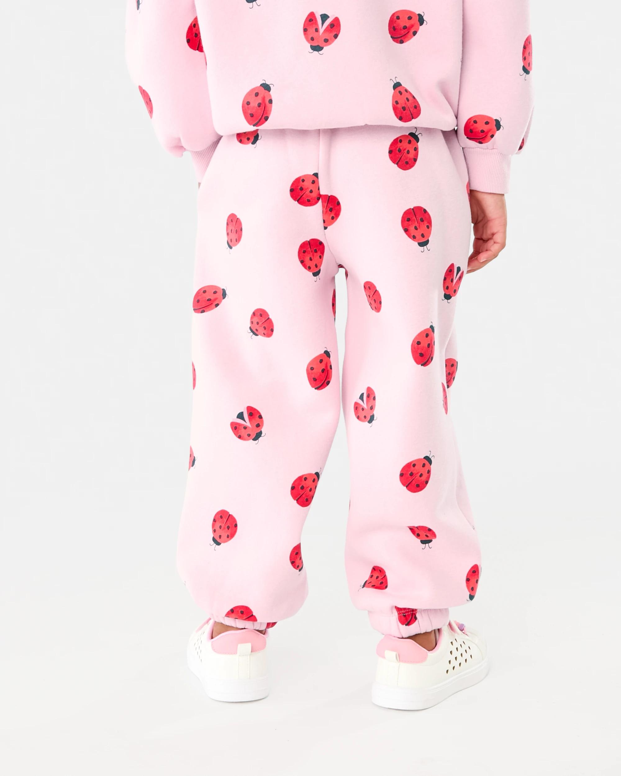 2 All Over Print Trackpants Pnk Bug, 2 of 6