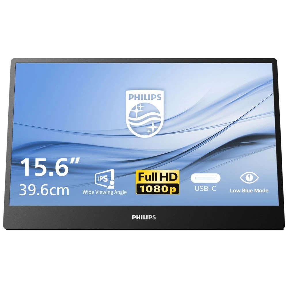 1 Philips 15.6" FHD IPS Portable Monitor 16B1P3320, 1 of 8