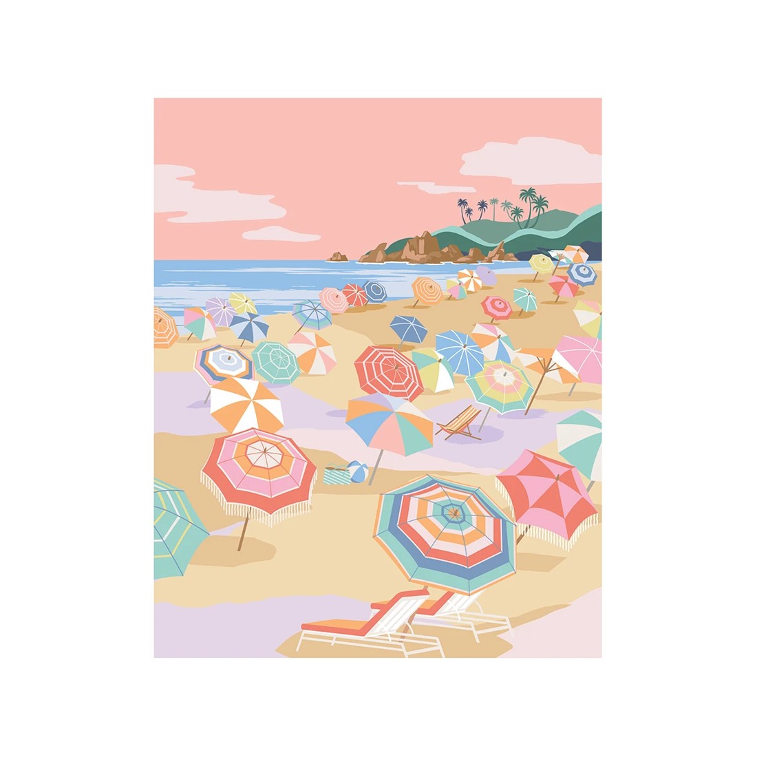 2 Paint By Numbers - Beach, 2 of 4