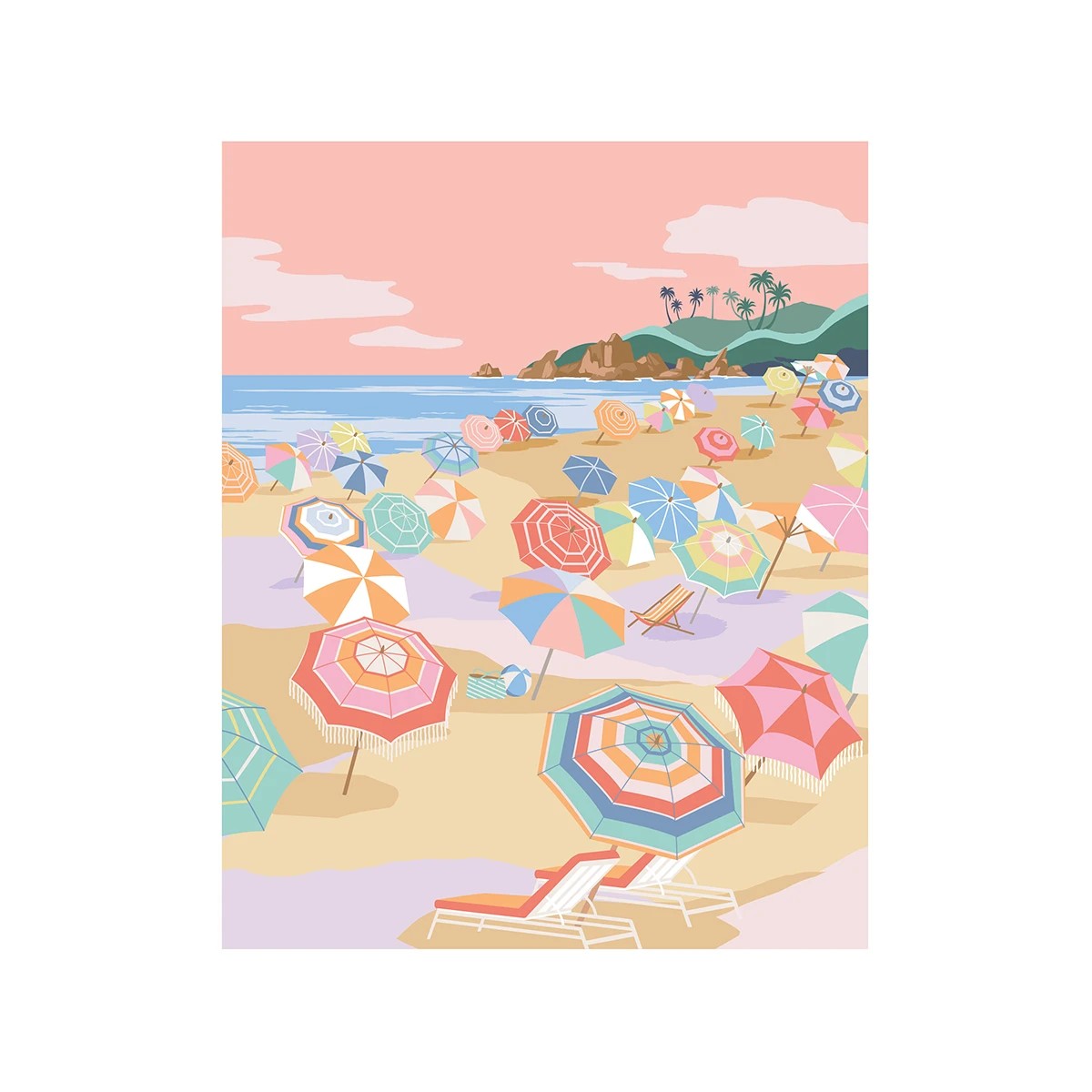 2 Paint By Numbers - Beach, 2 of 4