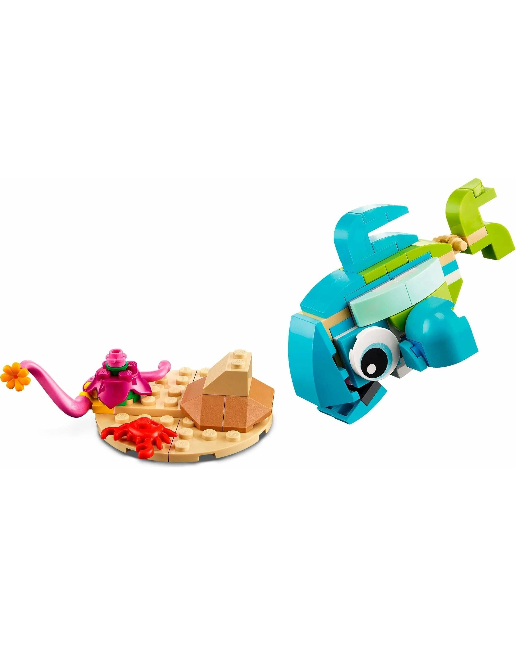 3 LEGO Creator 3-in-1 31128 Dolphin and Turtle, 3 of 5
