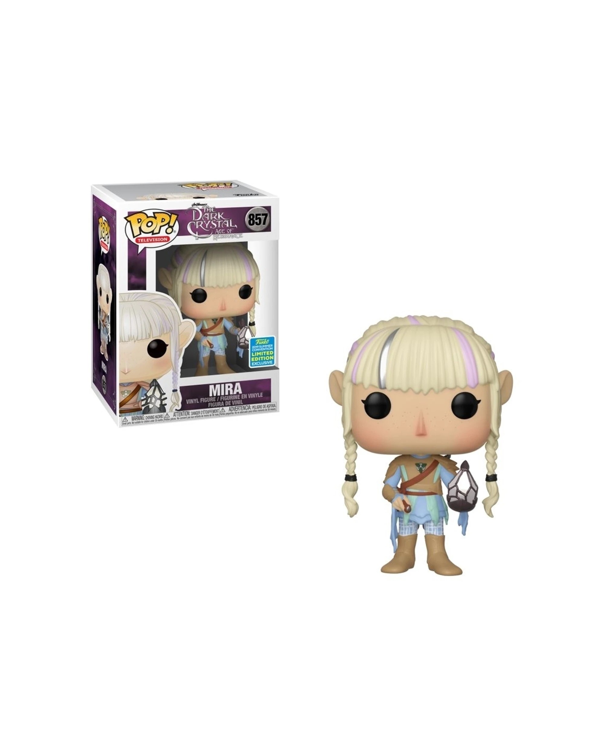 3 Pop Dark Crystal Age Of Resistance Mira Vinyl Figure 10cm Window Box Collectible - Multi, 3 of 3