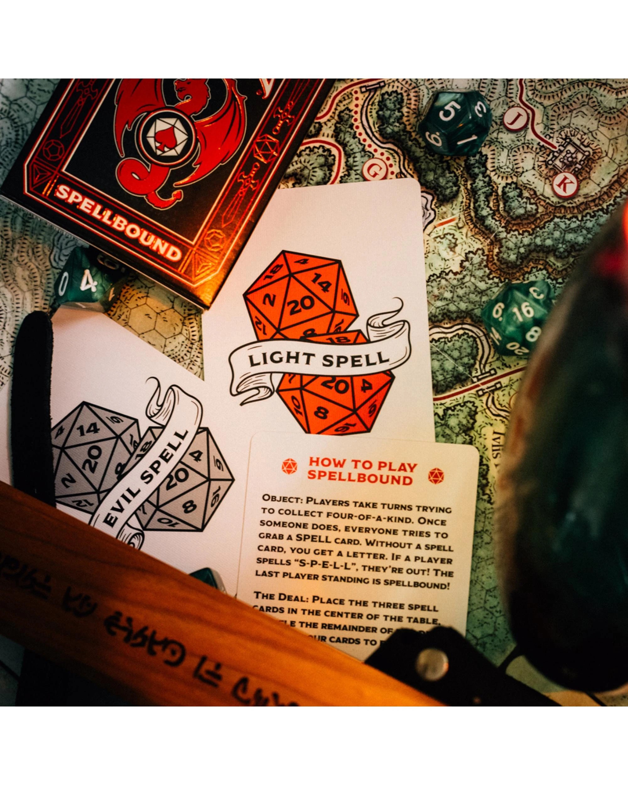 4 Bicycle Spellbound Playing Cards, 4 of 5