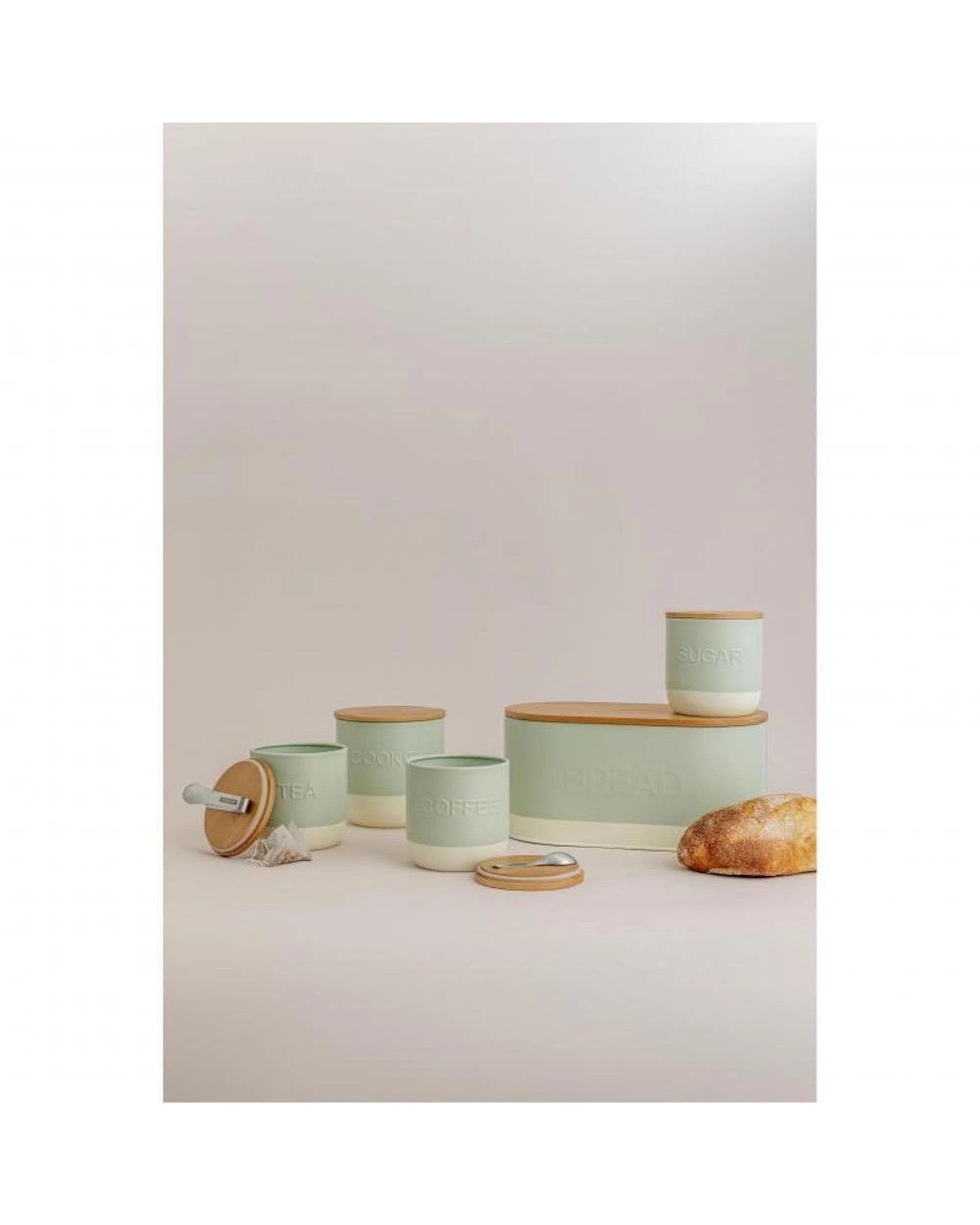 6 Typhoon Oben Cookie Storage 2.3L With Mini Tongs  Green, 6 of 7