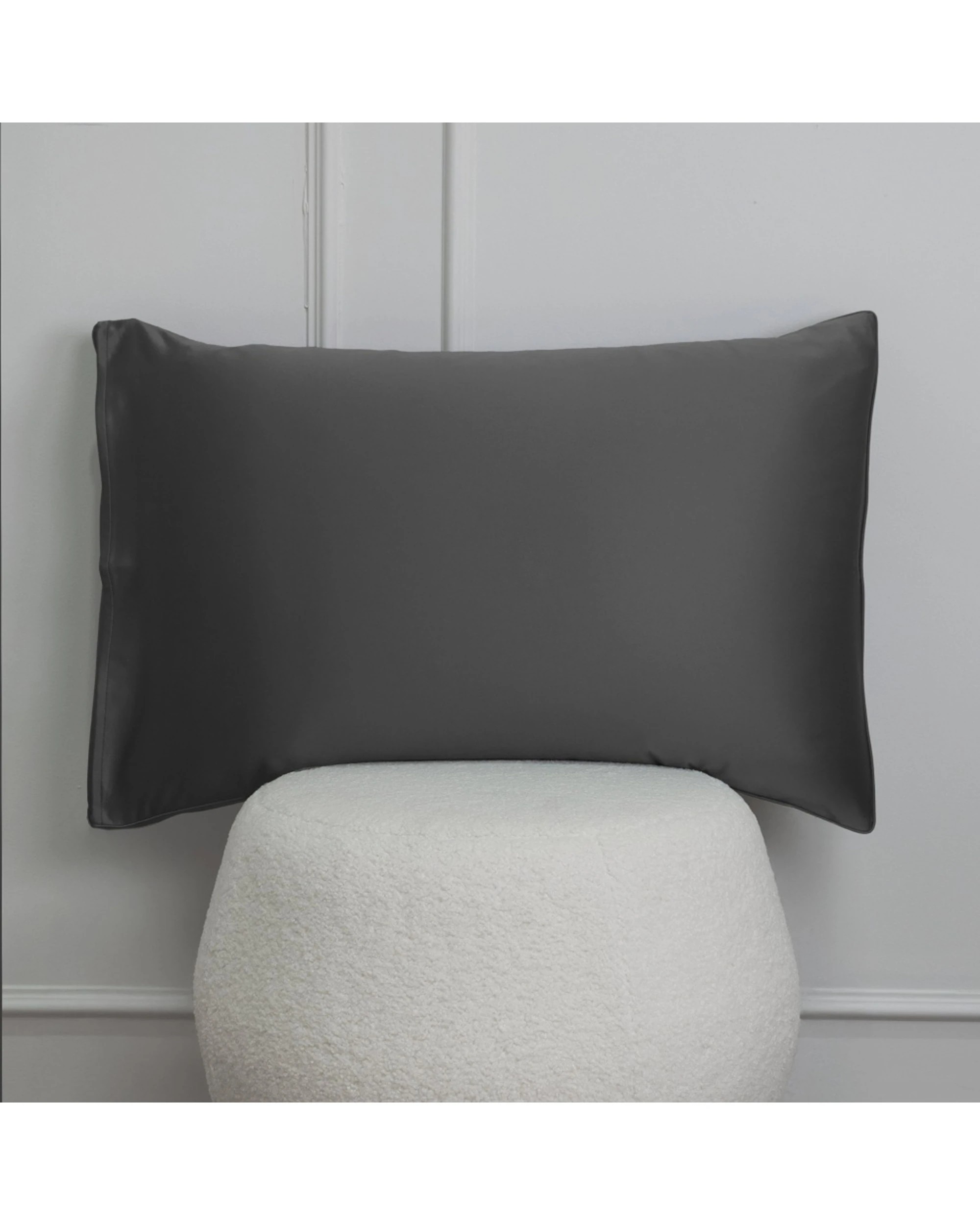 5 Bedding co Pillow Case 100% Mulberry Silk 22 Momme European Dark - One Size - Grey, 5 of 6