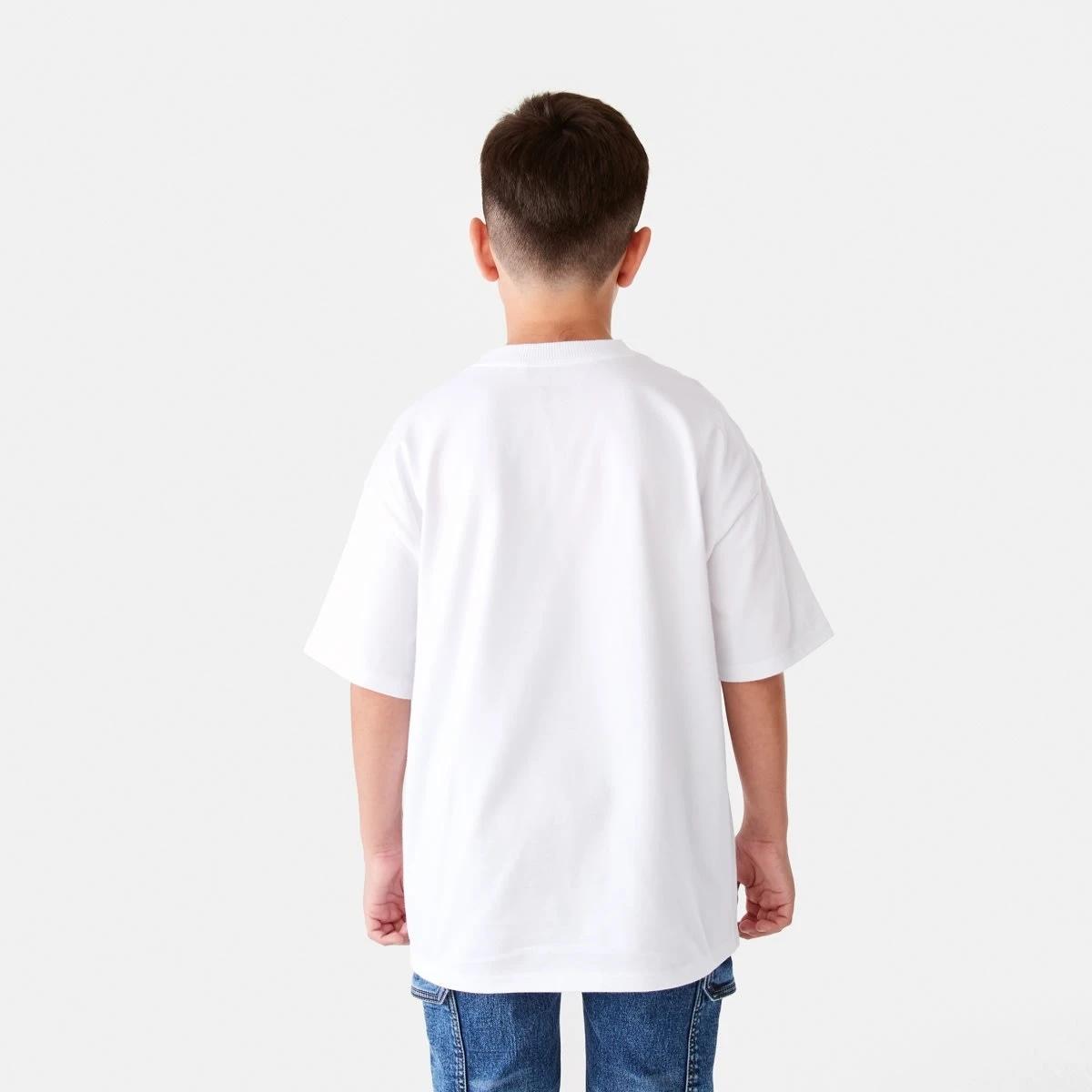 2 Short Sleeve Oversized T-shirt White, 2 of 9