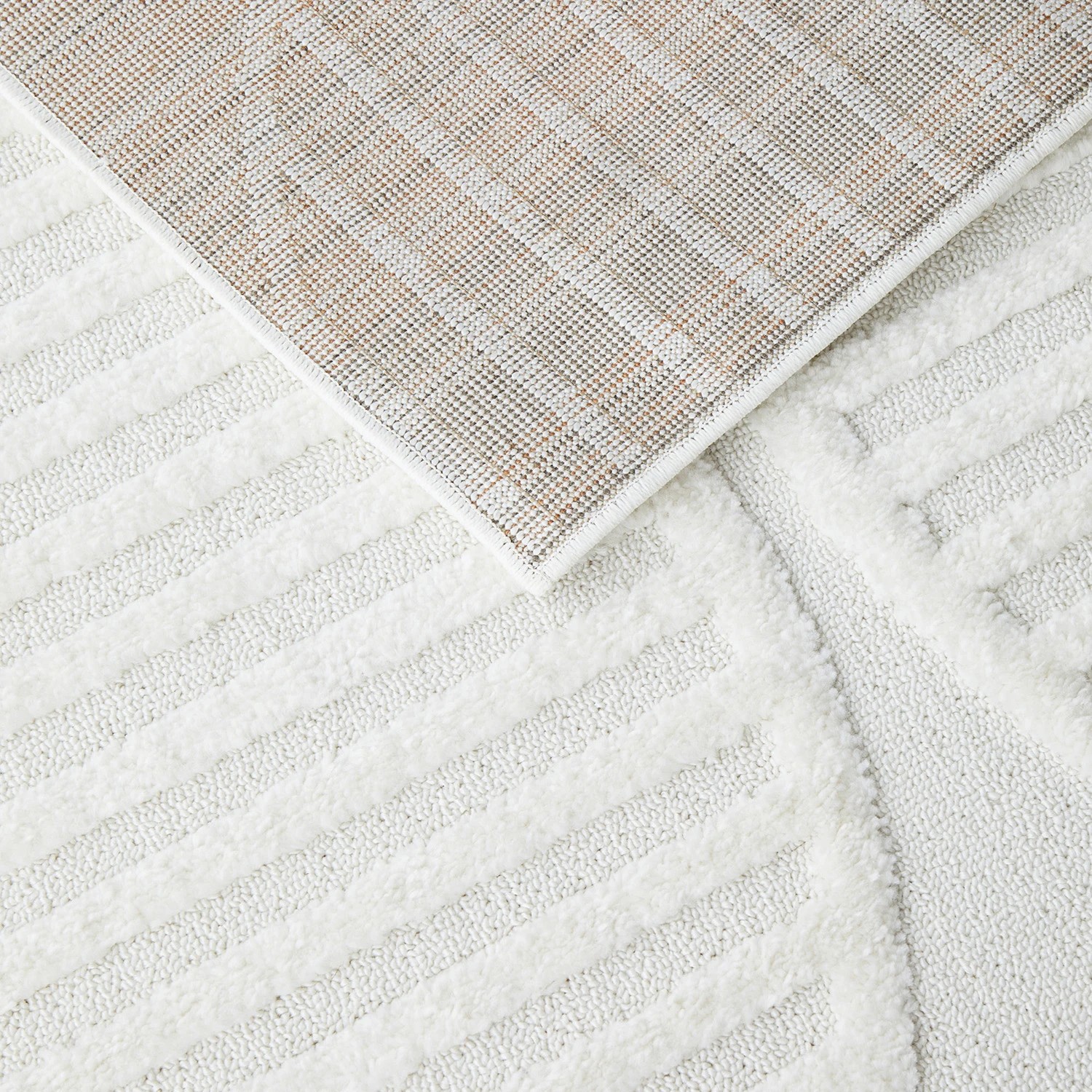 5 Common Ground Rugs Nirvana Leo 400x80cm - Large Runner Power Loomed Pet Friendly Rug - Natural, 5 of 7