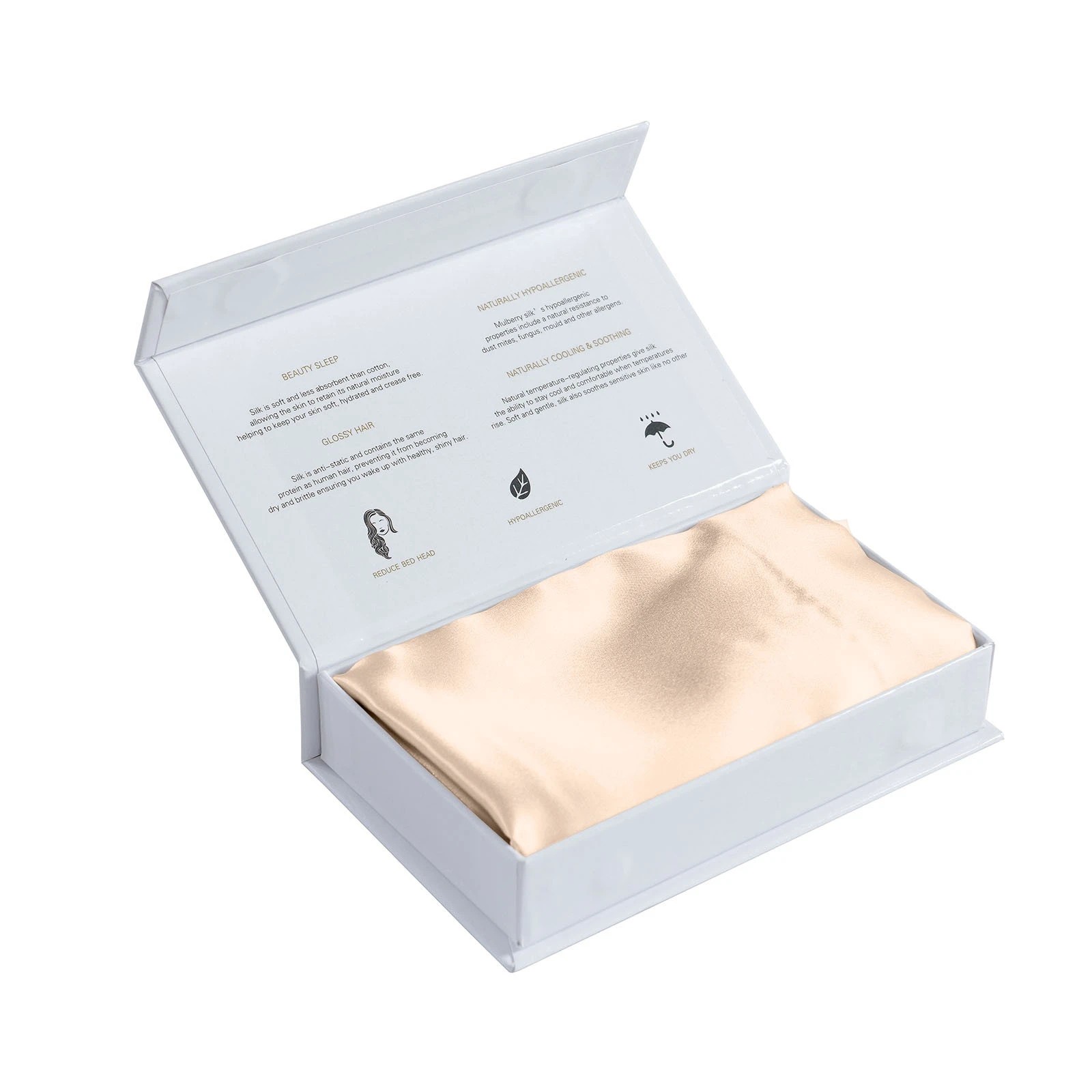 6 Royal Comfort Mulberry Soft Silk Luxurious Hypoallergenic Pillowcase Twin Pack - Pink, 6 of 10