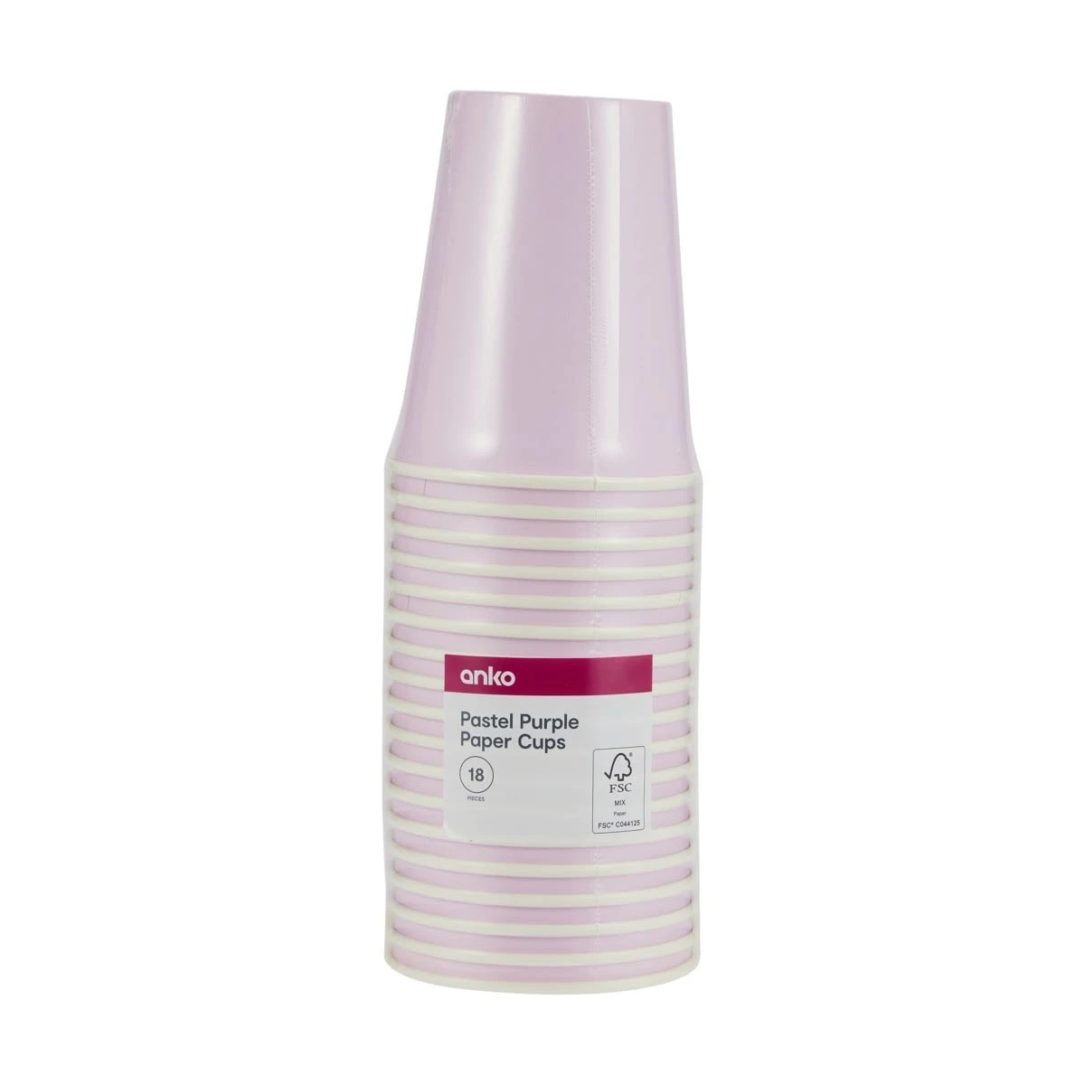 3 18 Pack Pastel Purple Paper Cups, 3 of 3