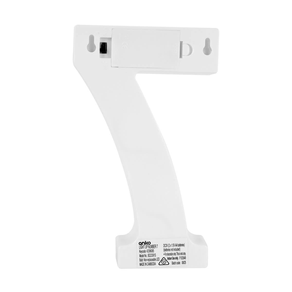 3 Light Up Number 7, 3 of 5