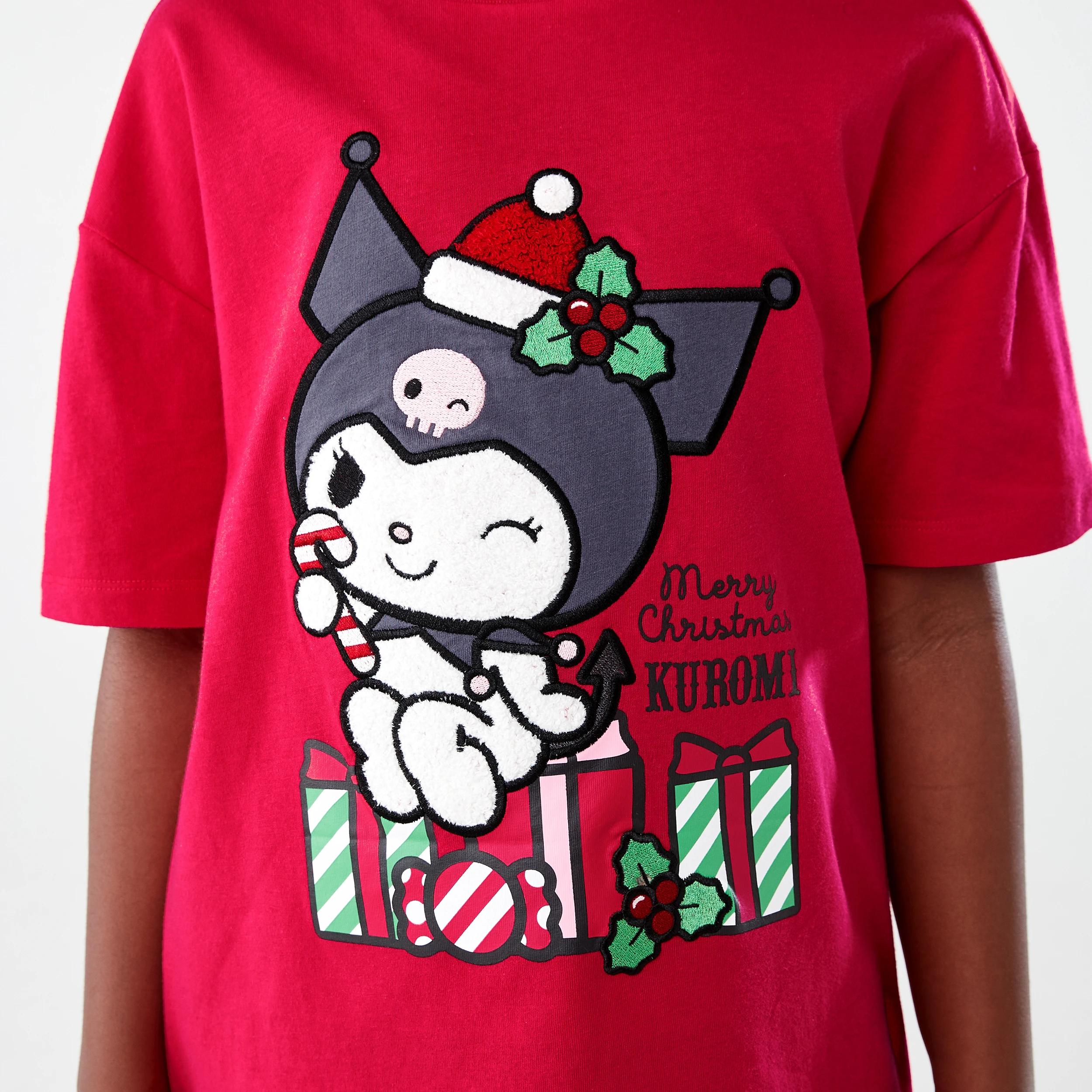 3 Kuromi License Christmas T-shirt KUROMI XMAS, 3 of 5