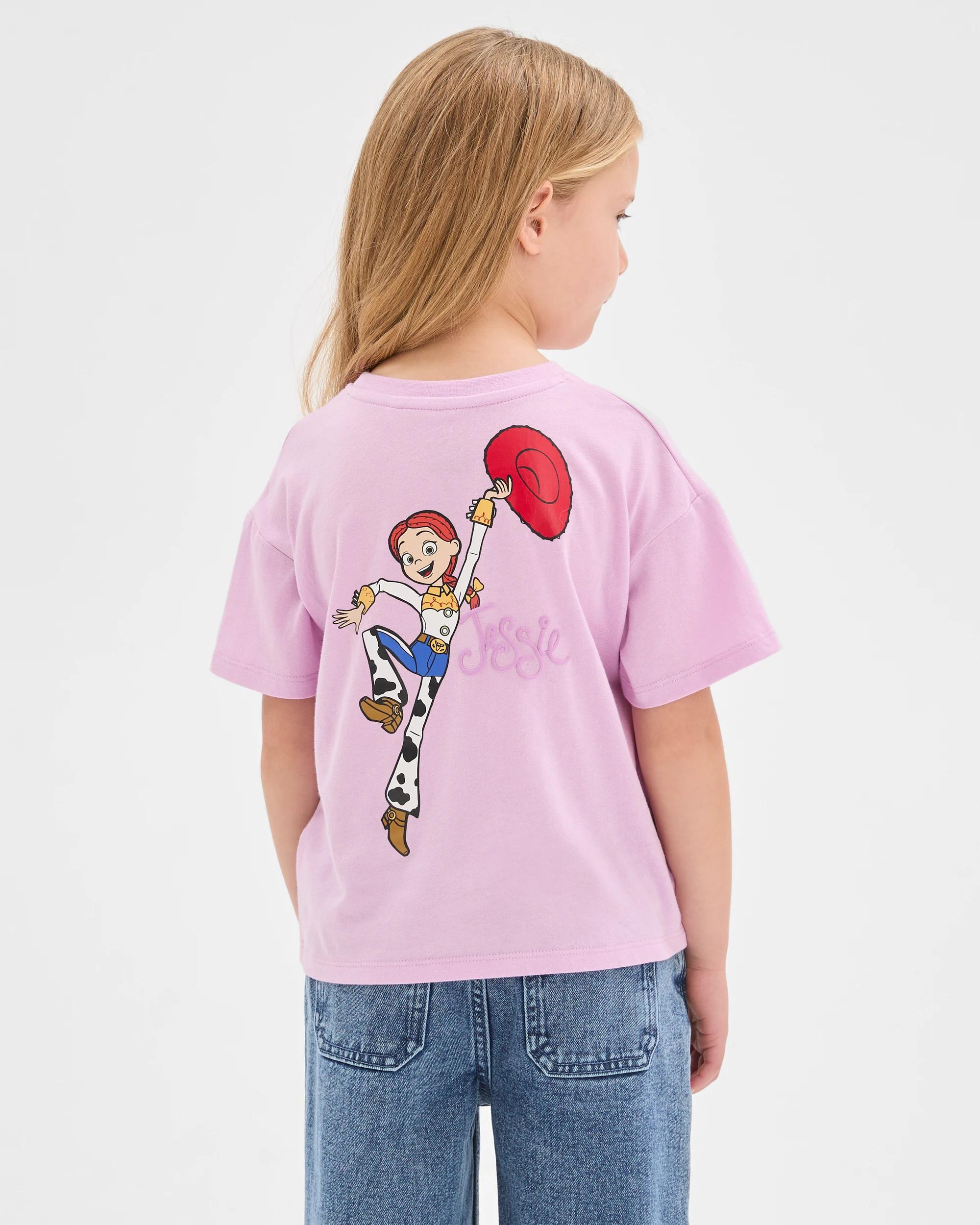 4 Disney Pixar Toy Story Australian Cotton T-Shirt PURPLE PLACEMENT, 4 of 7