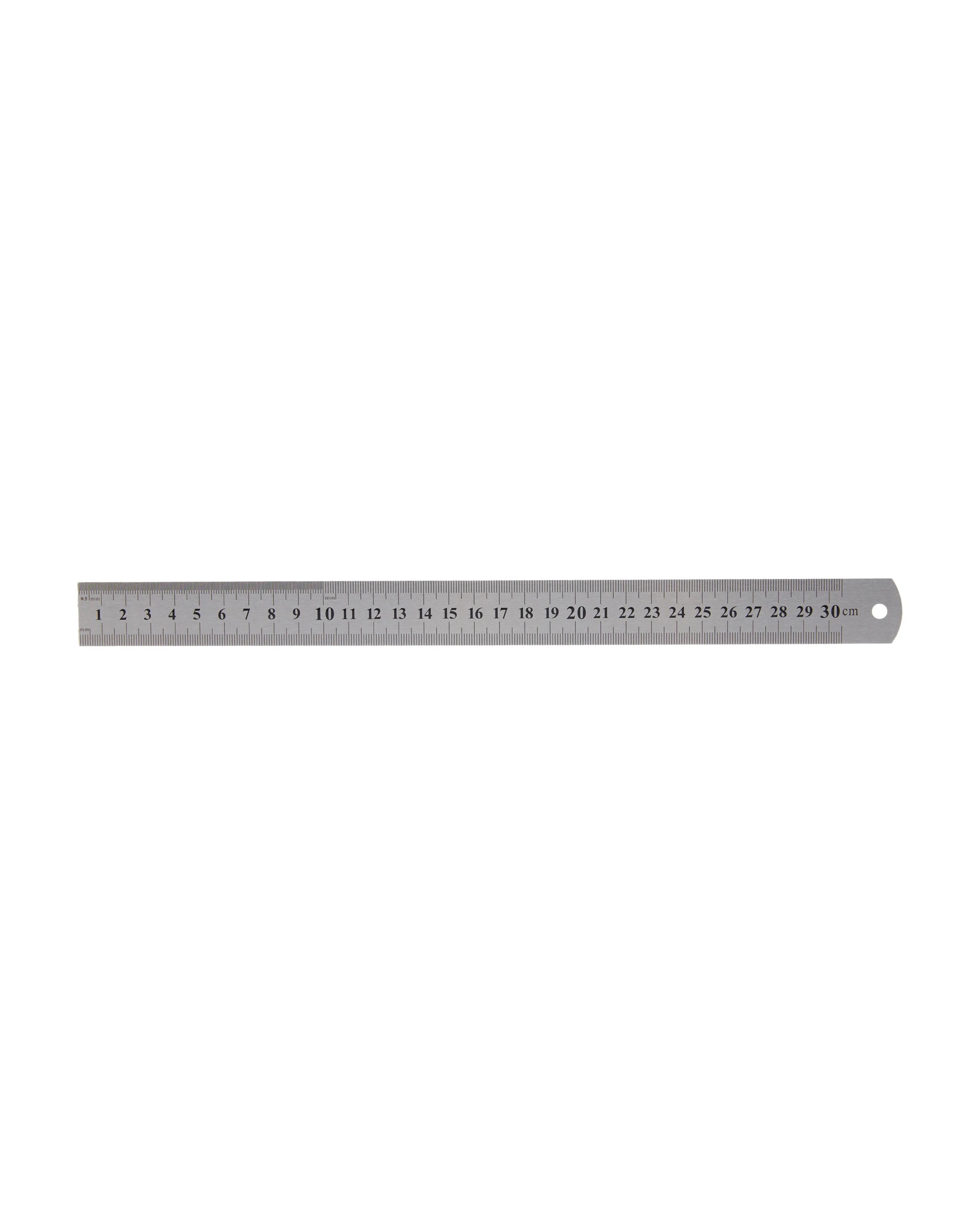 1 30cm Metal Ruler, 1 of 3