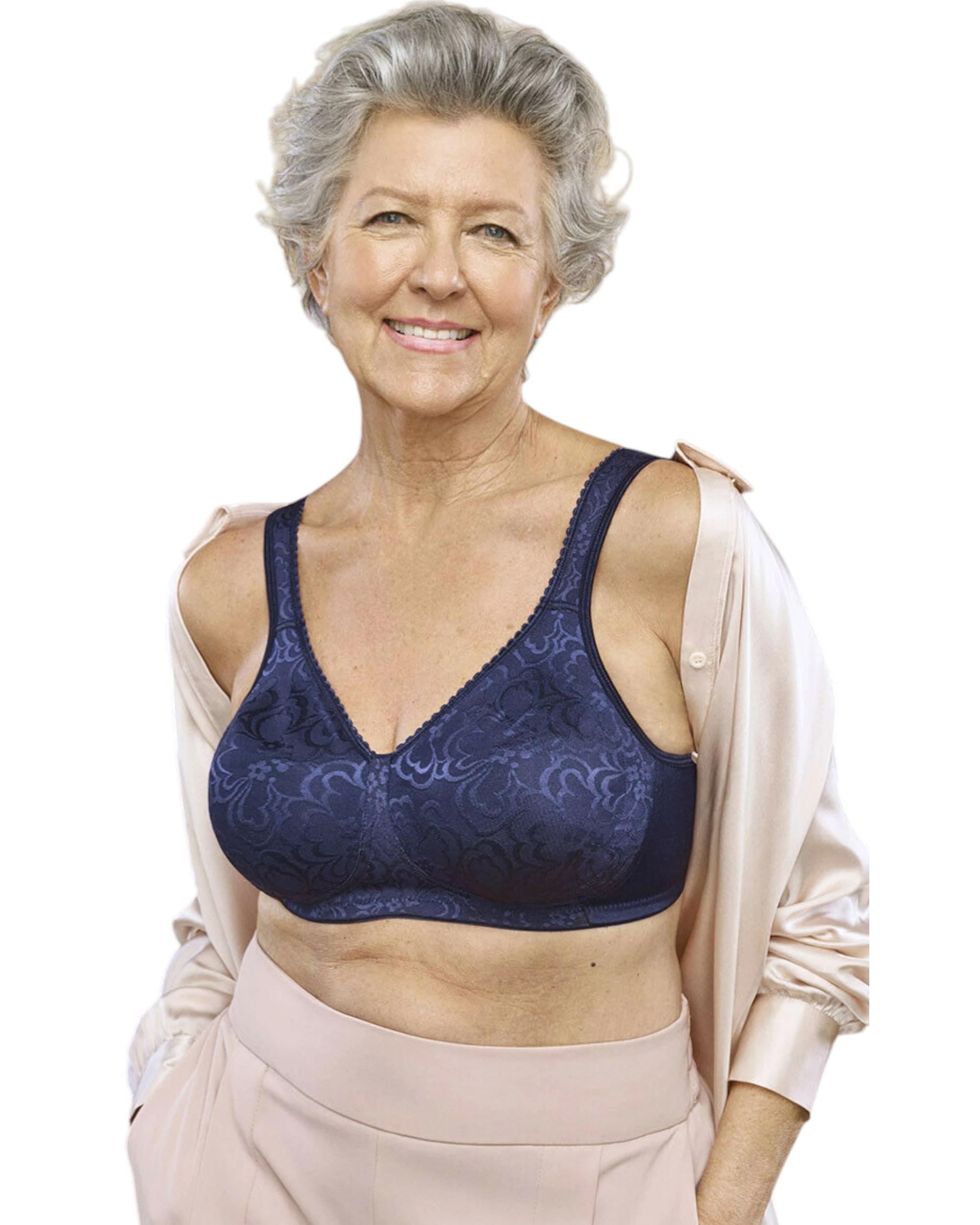 3 Playtex Ultimate Lift And Support Bra Blue Velvet BLUE VELVET, 3 of 3