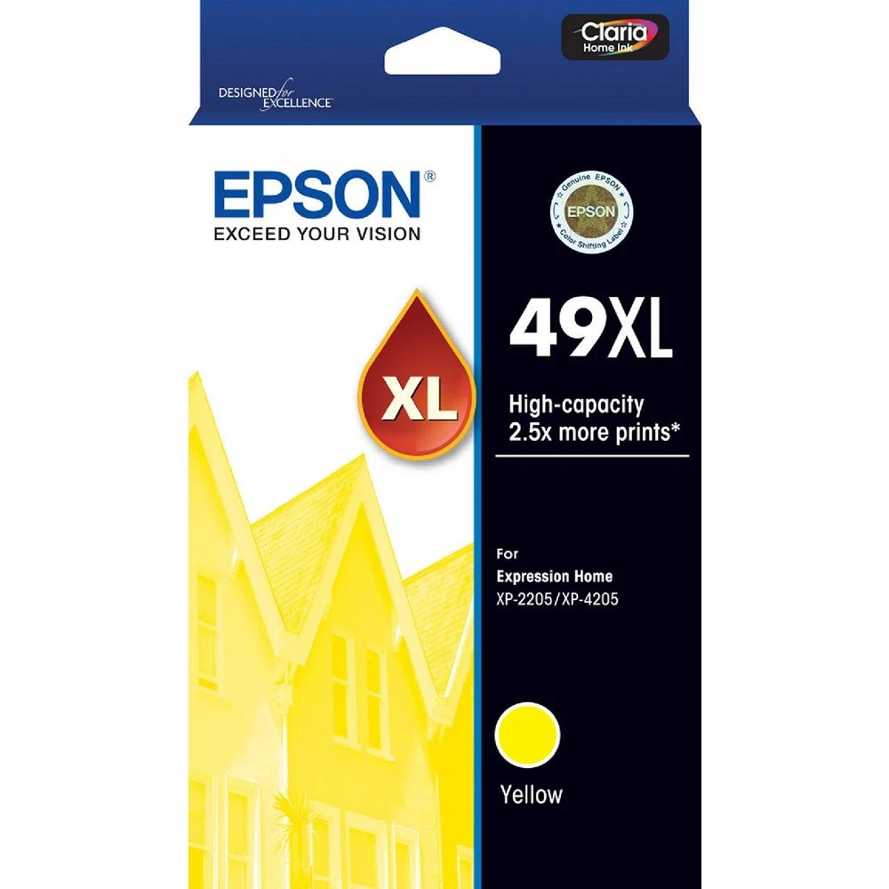 1 Epson 49XL Ink Cartridge Yellow, 1 of 1